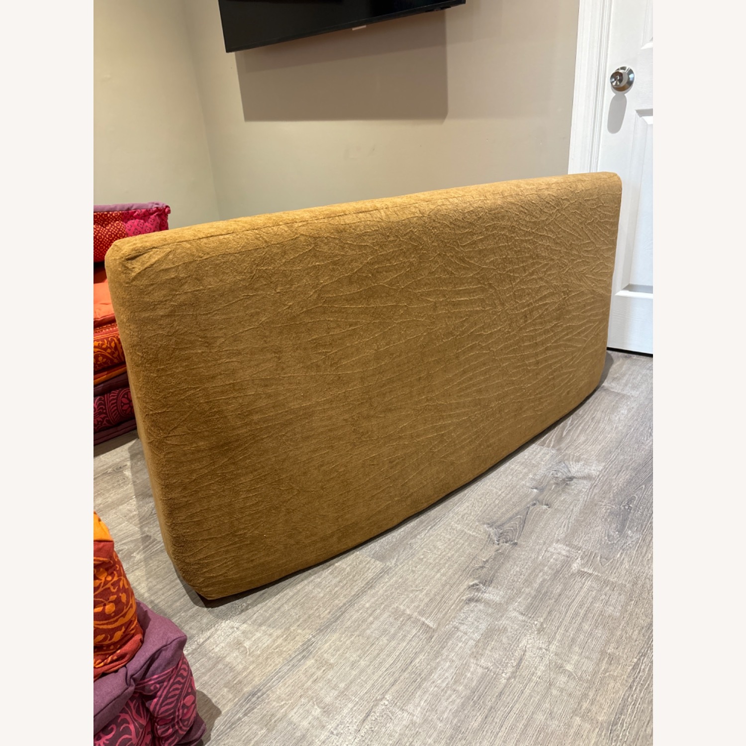 Modular Sectional Curved Sofa (Camel Color ) - image-5