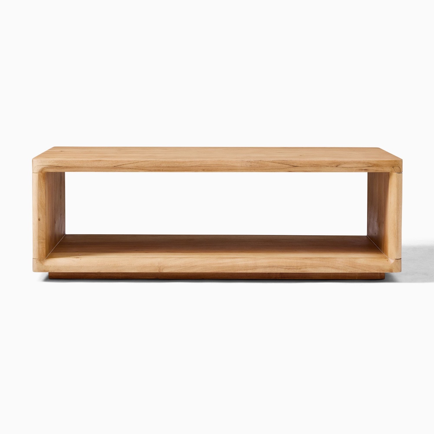 West Elm Calla Coffee Table, Blonde - image-1