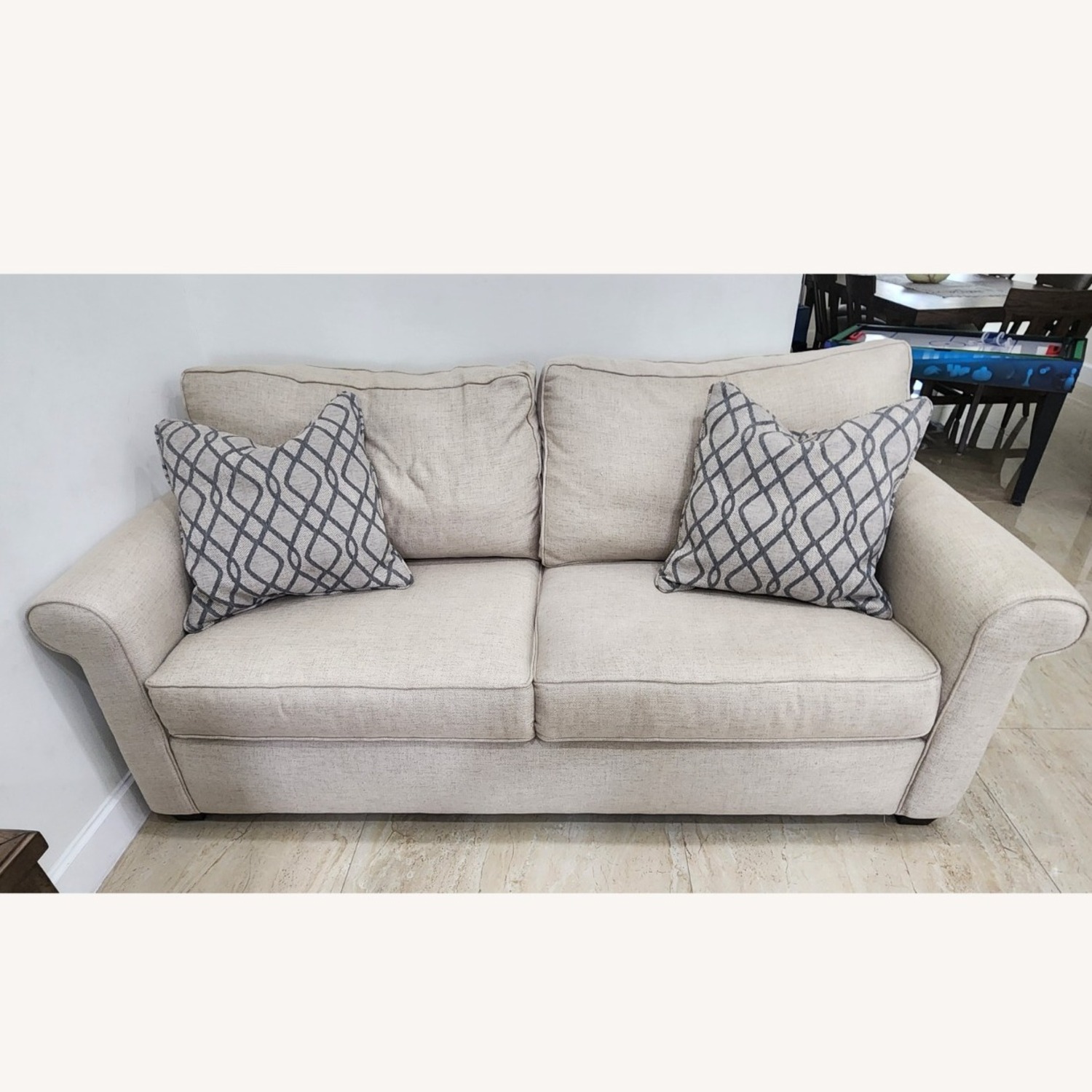 Havertys Allison Sleeper Sofa Queen Size - image-32