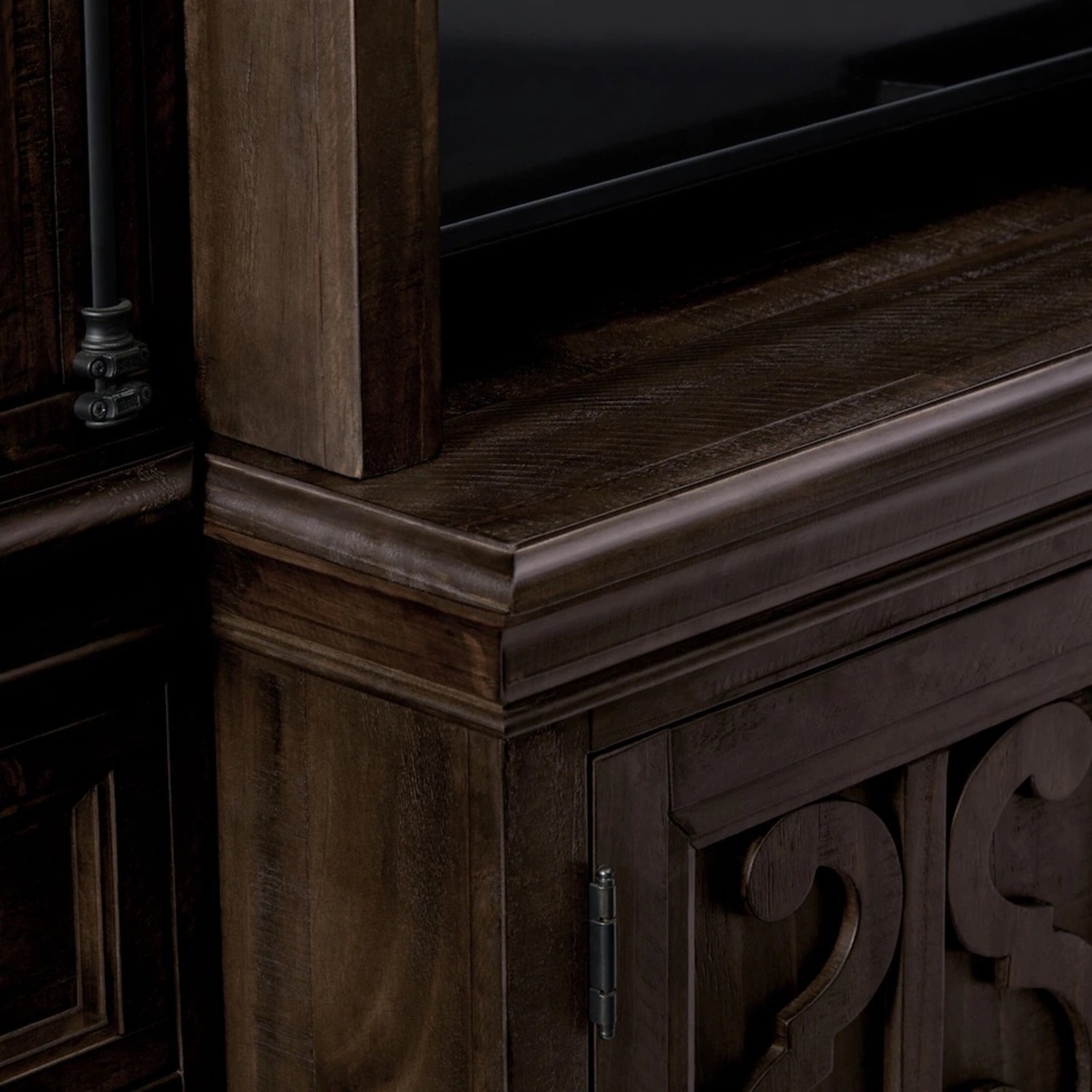 Value City Charthouse Wall Unit TV Stand - image-11