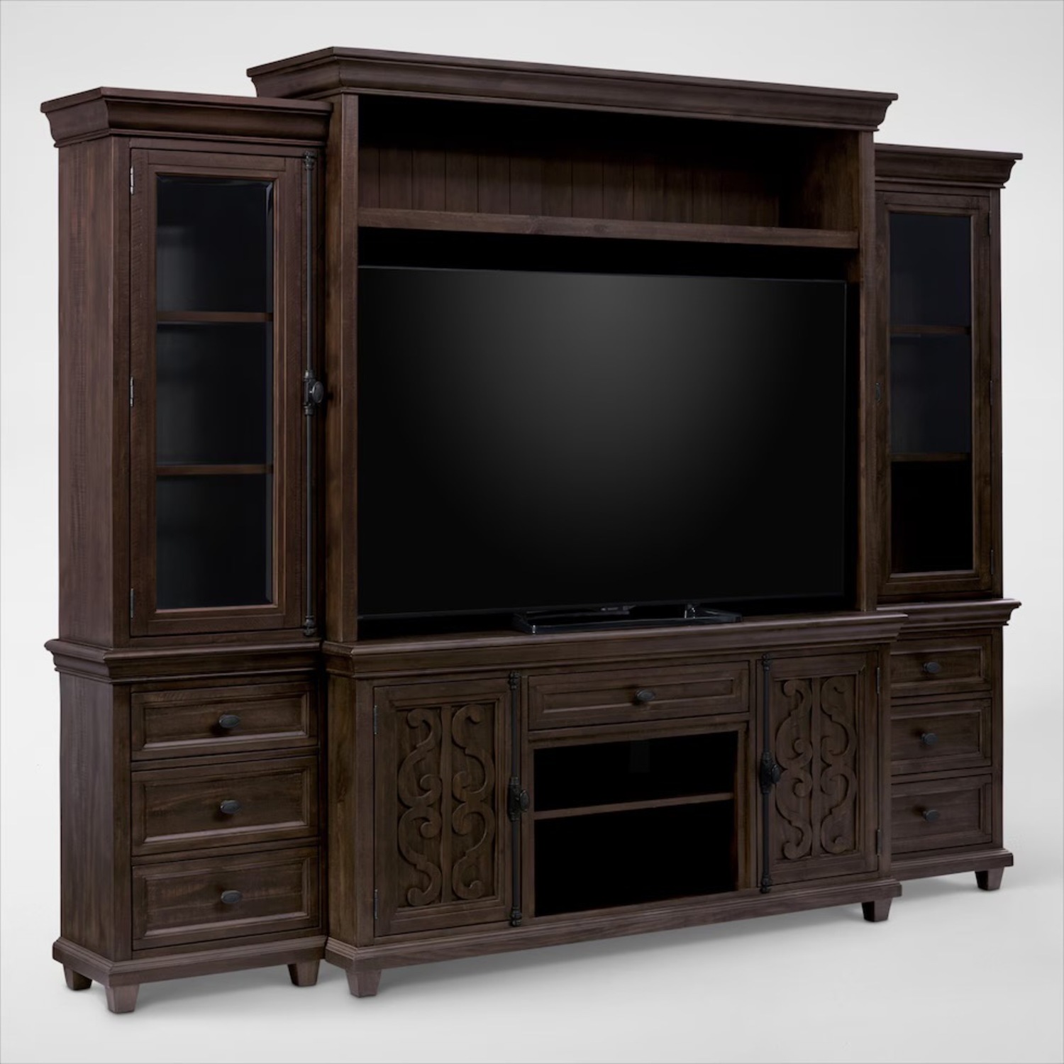 Value City Charthouse Wall Unit TV Stand - image-18