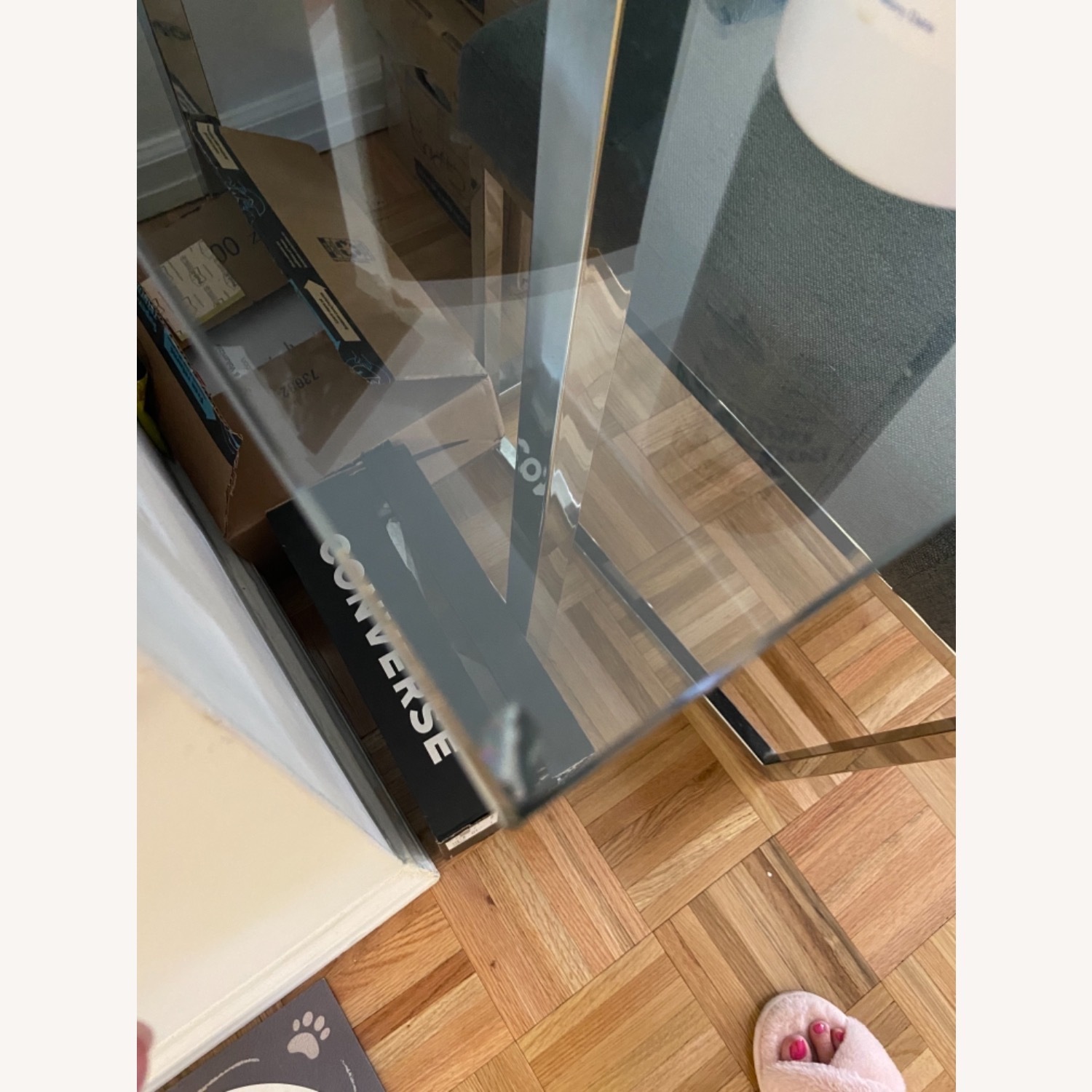 CB2 Silverado Chrome Dining Table - image-11