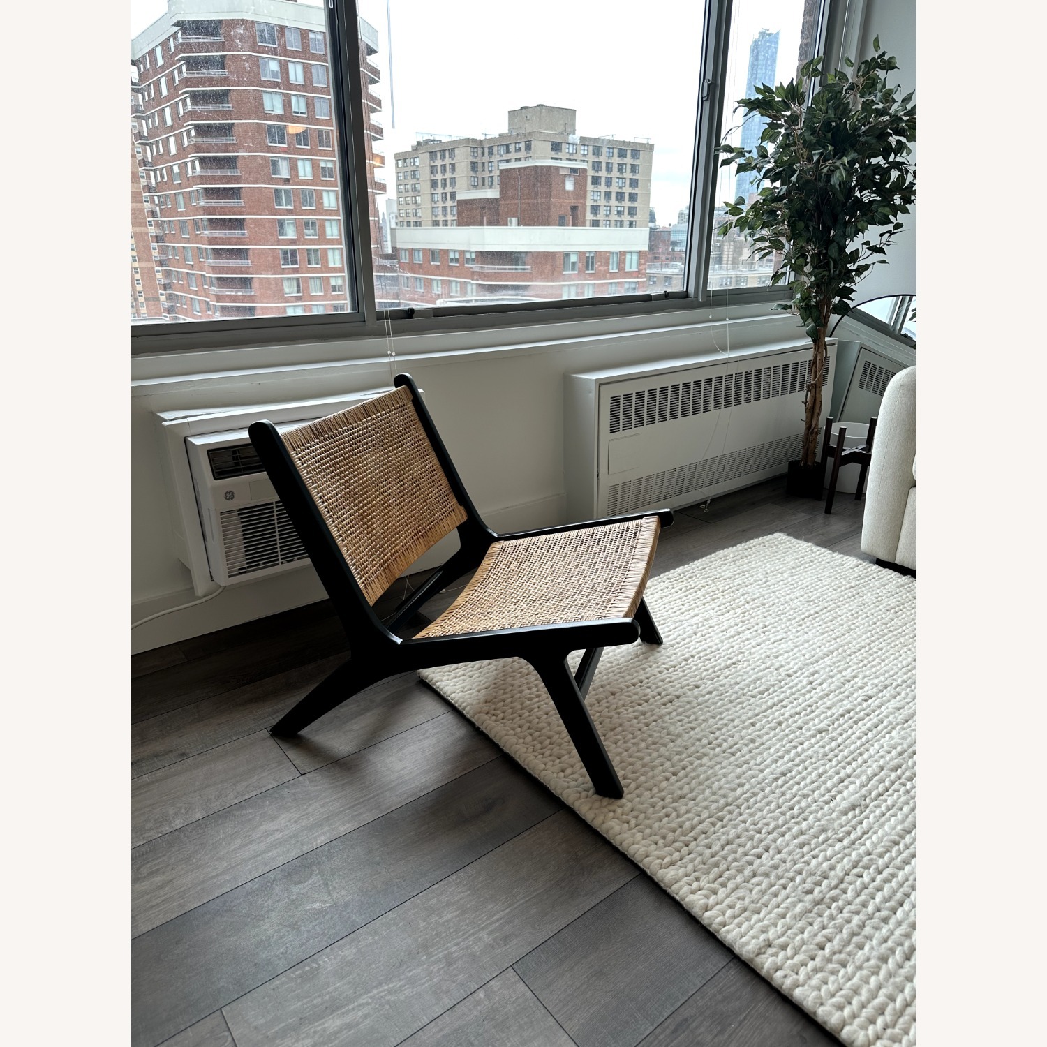 Rattan Accent Living Room Lounge Chair  - image-1