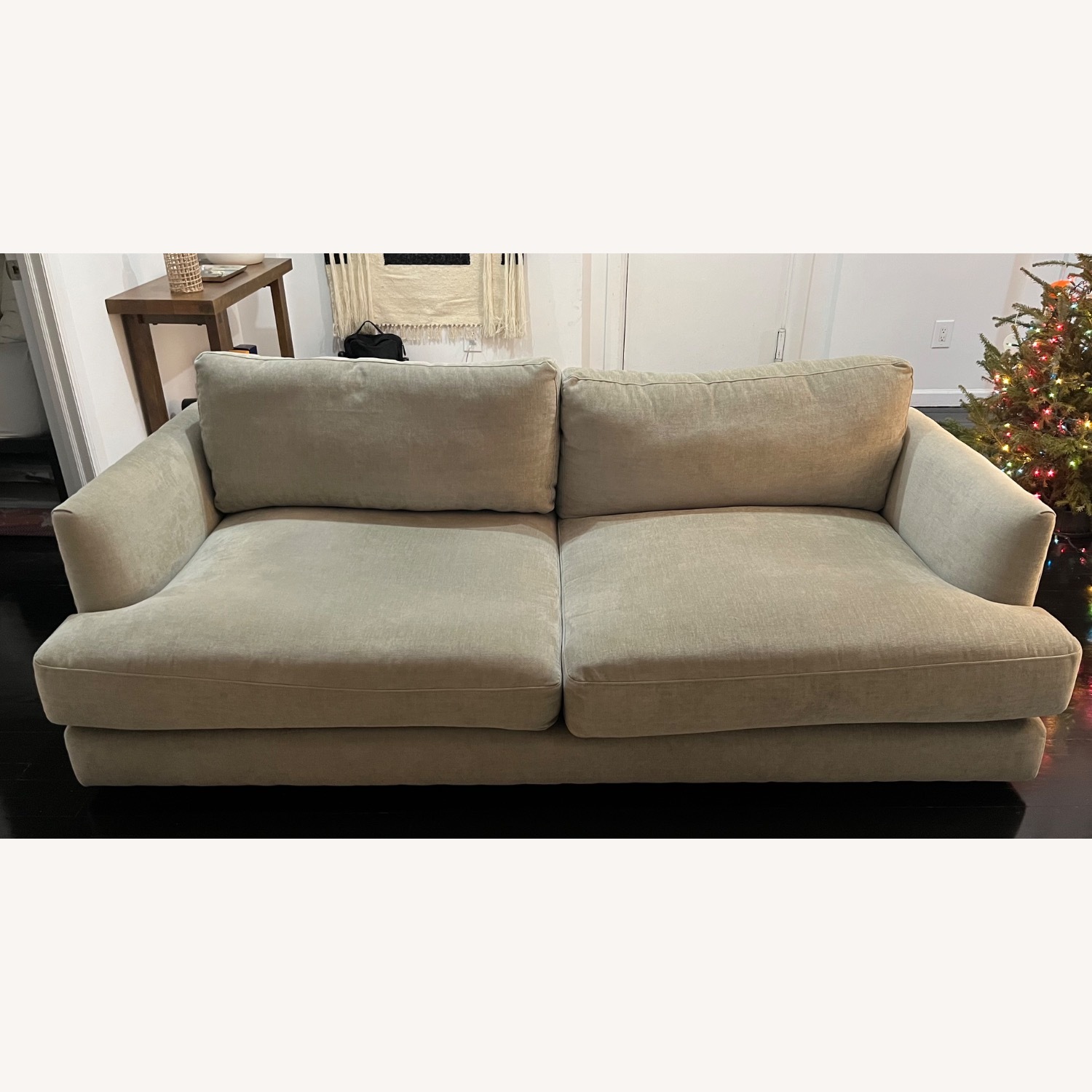 West Elm Haven Taupe Sofa - image-4