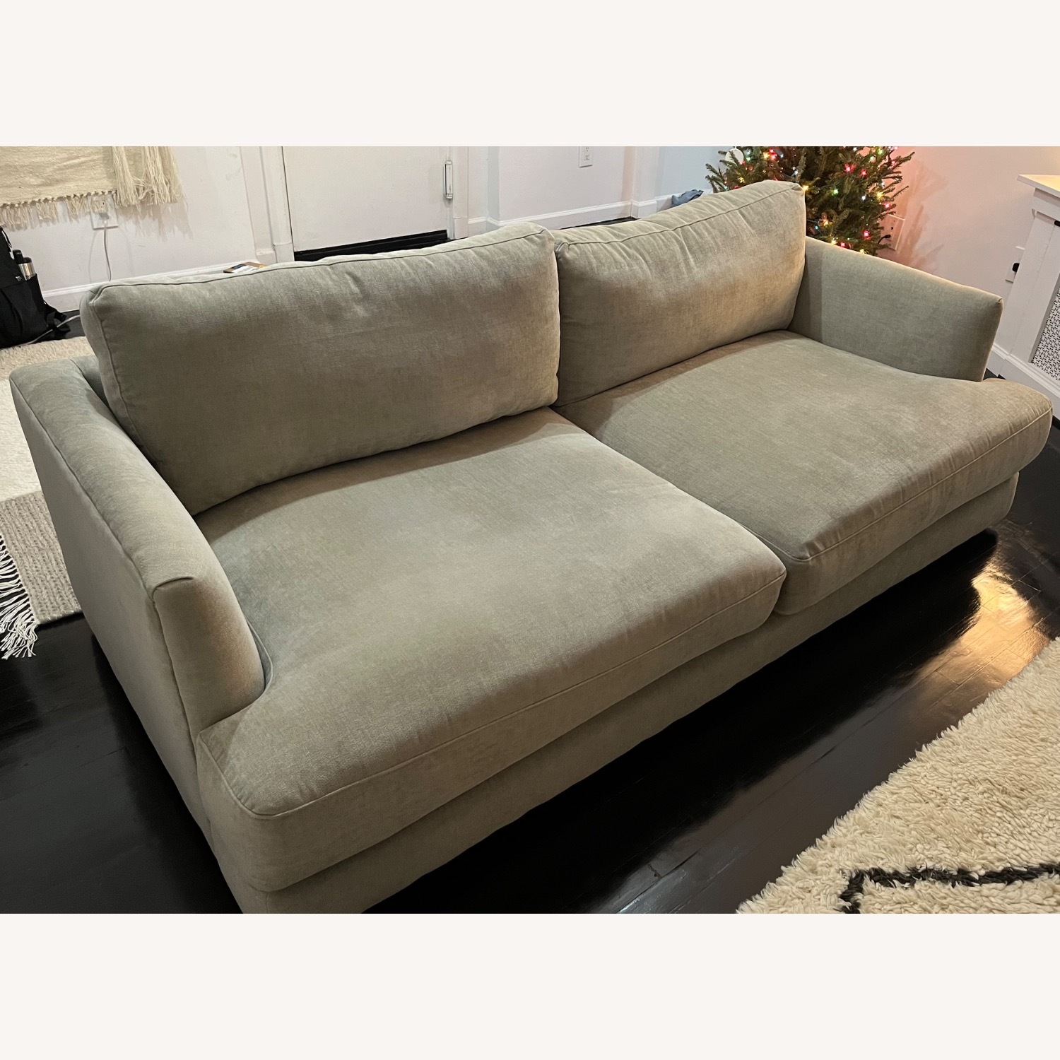 West Elm Haven Taupe Sofa - image-1