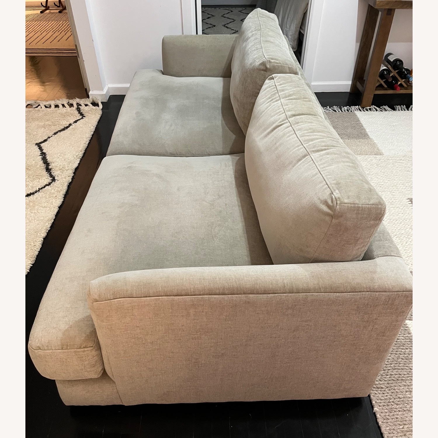 West Elm Haven Taupe Sofa - image-2