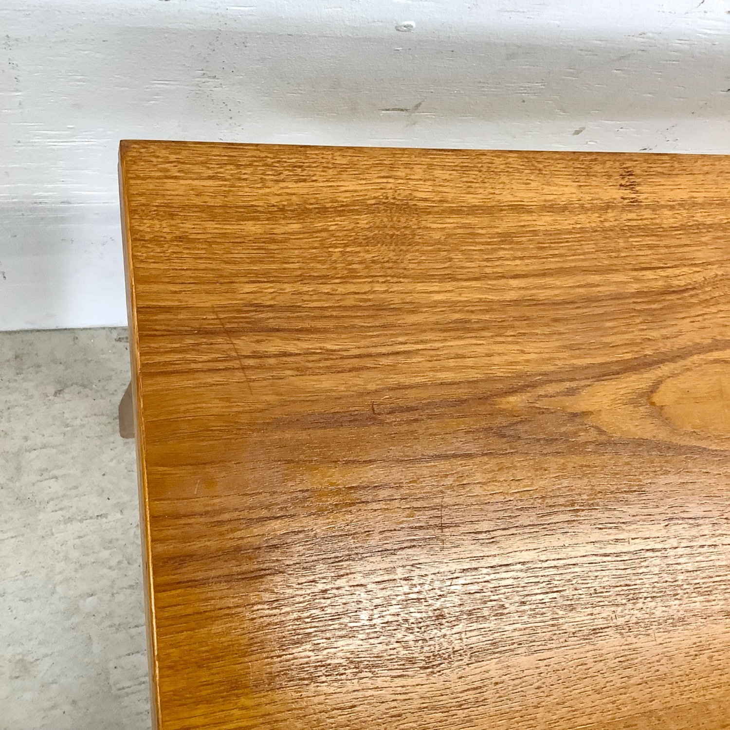 Scandinavian Modern Teak Dining Table with Leaves - image-18