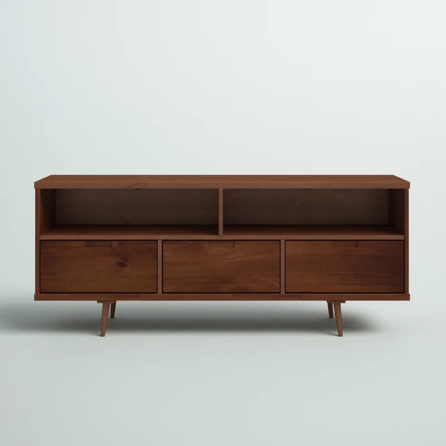 Mercury Row Sadie 58" Solid Wood 3-Drawer TV Stand - image-5