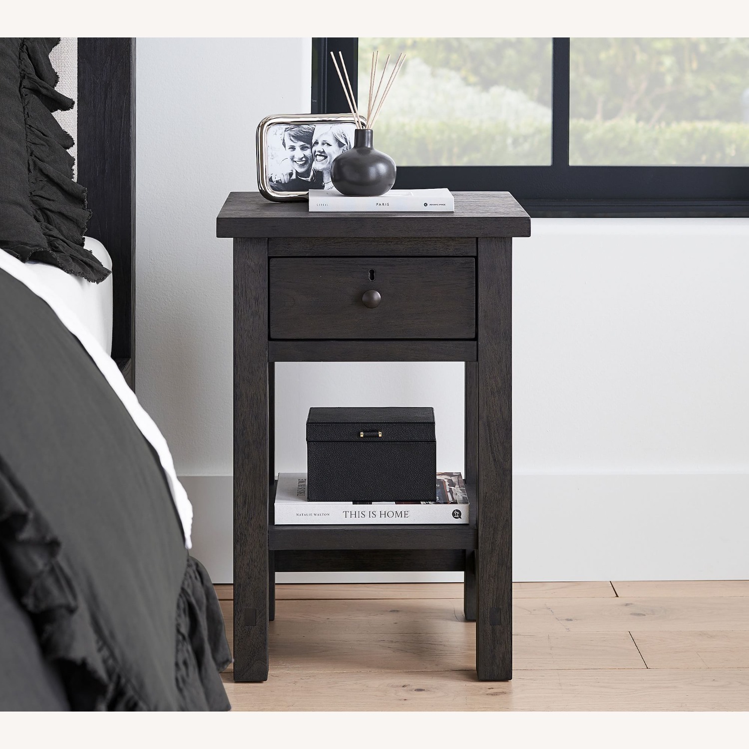Pottery Barn Farmhouse Mini Nightstand (18") - image-4