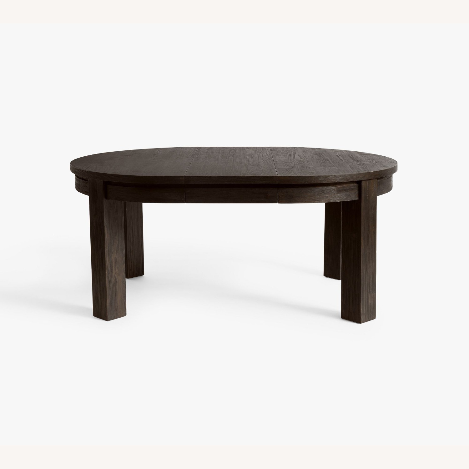 Pottery Barn Folsom Round Storage Extending Dining Table - image-4