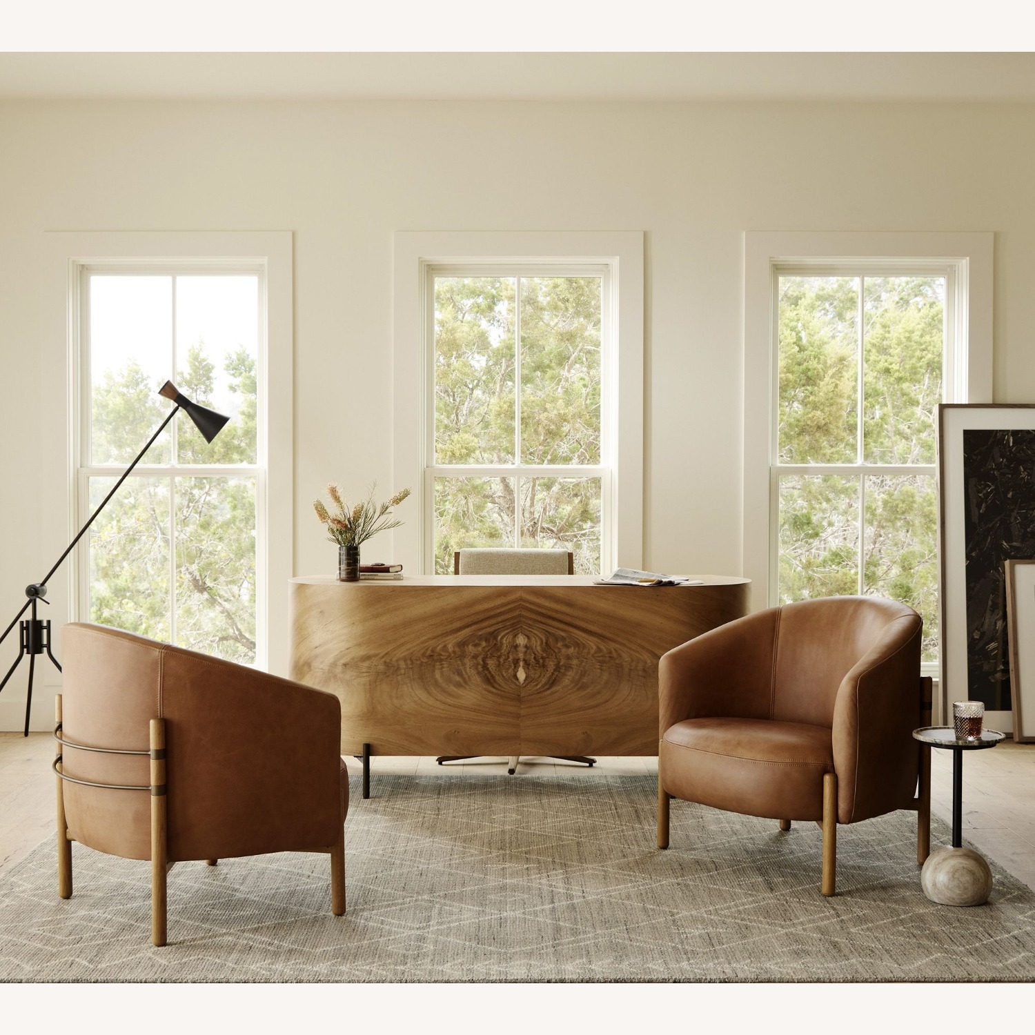 Pottery Barn Arden Executive Desk (72") - image-4