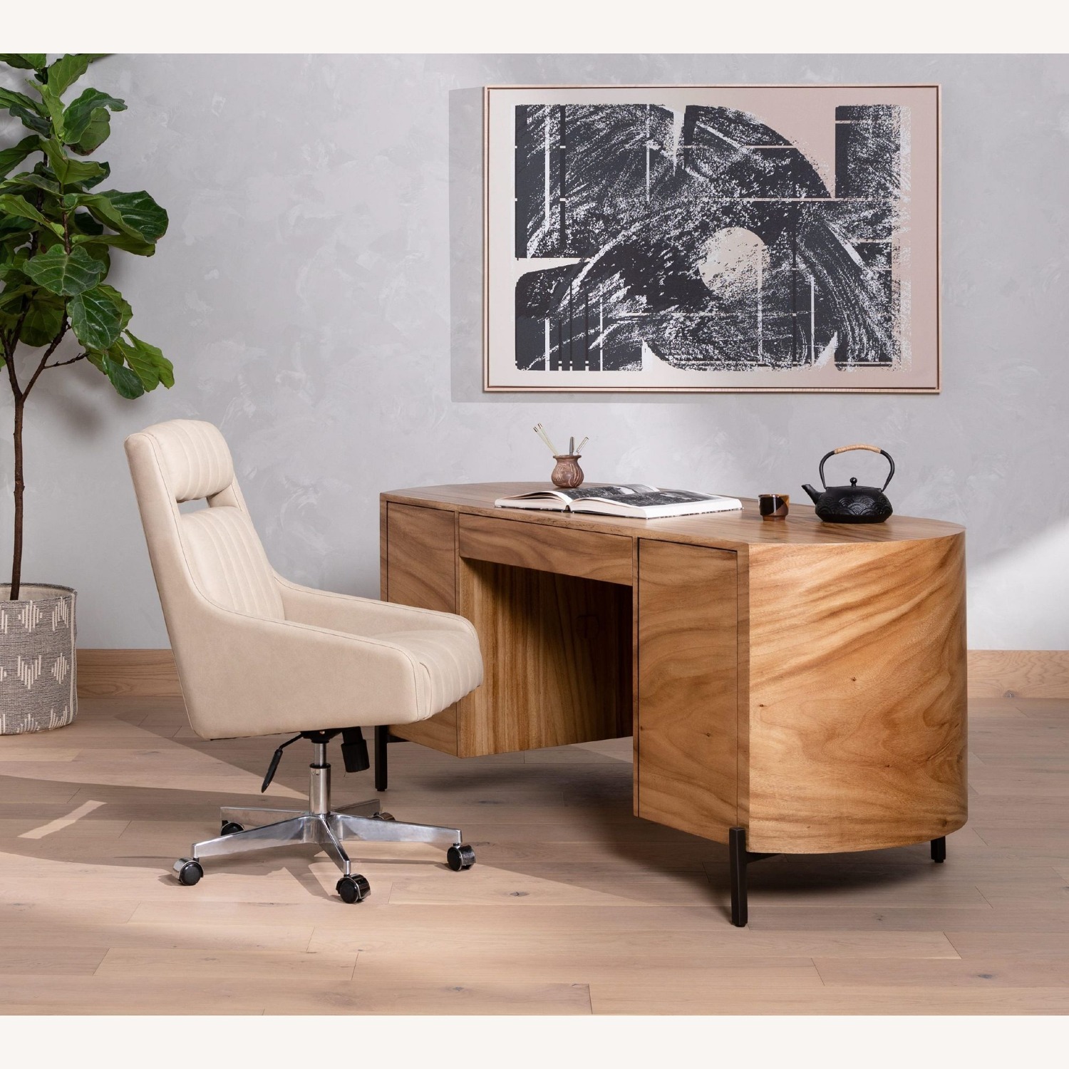 Pottery Barn Arden Executive Desk (72") - image-2