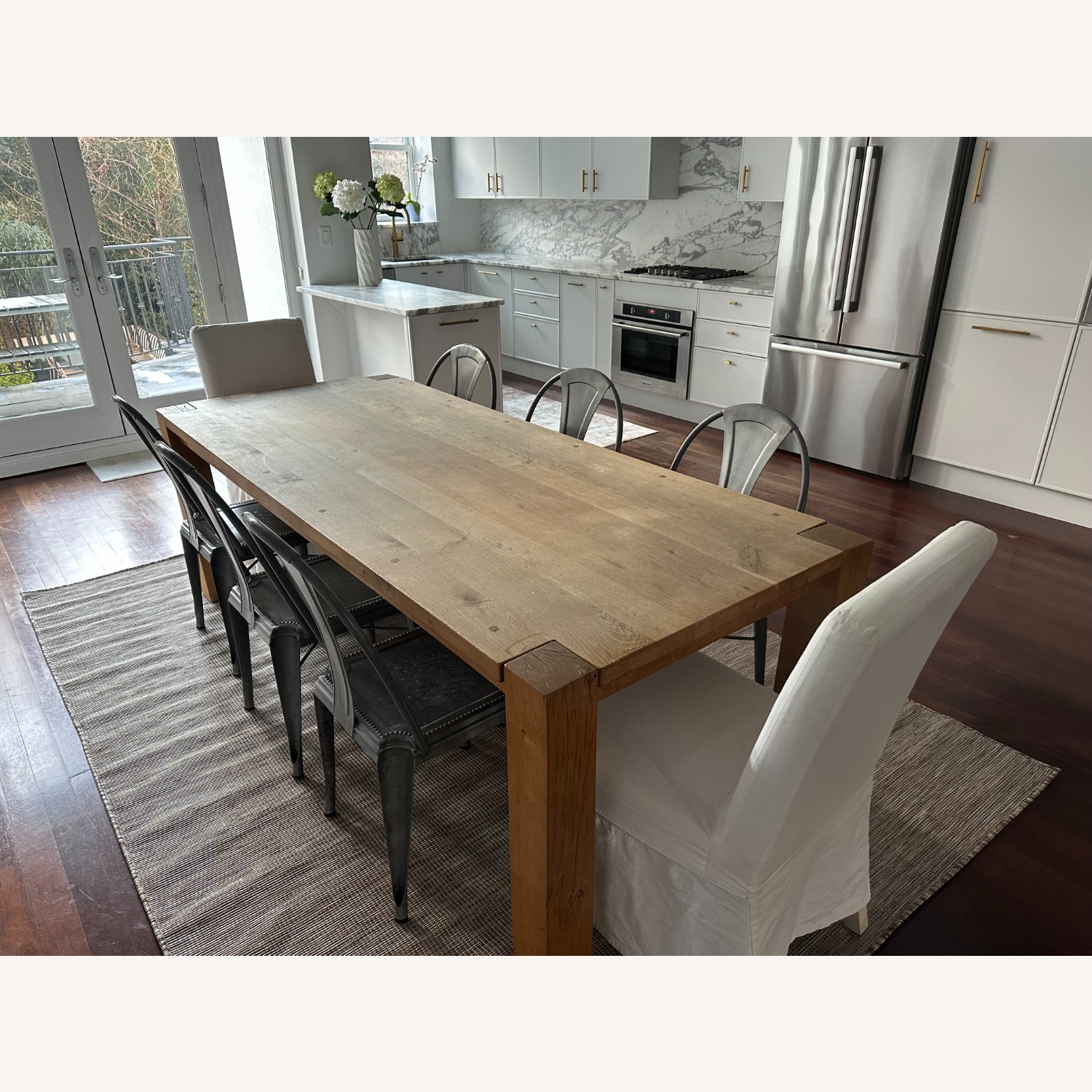 Crate & Barrel Terra Dining Table - image-1