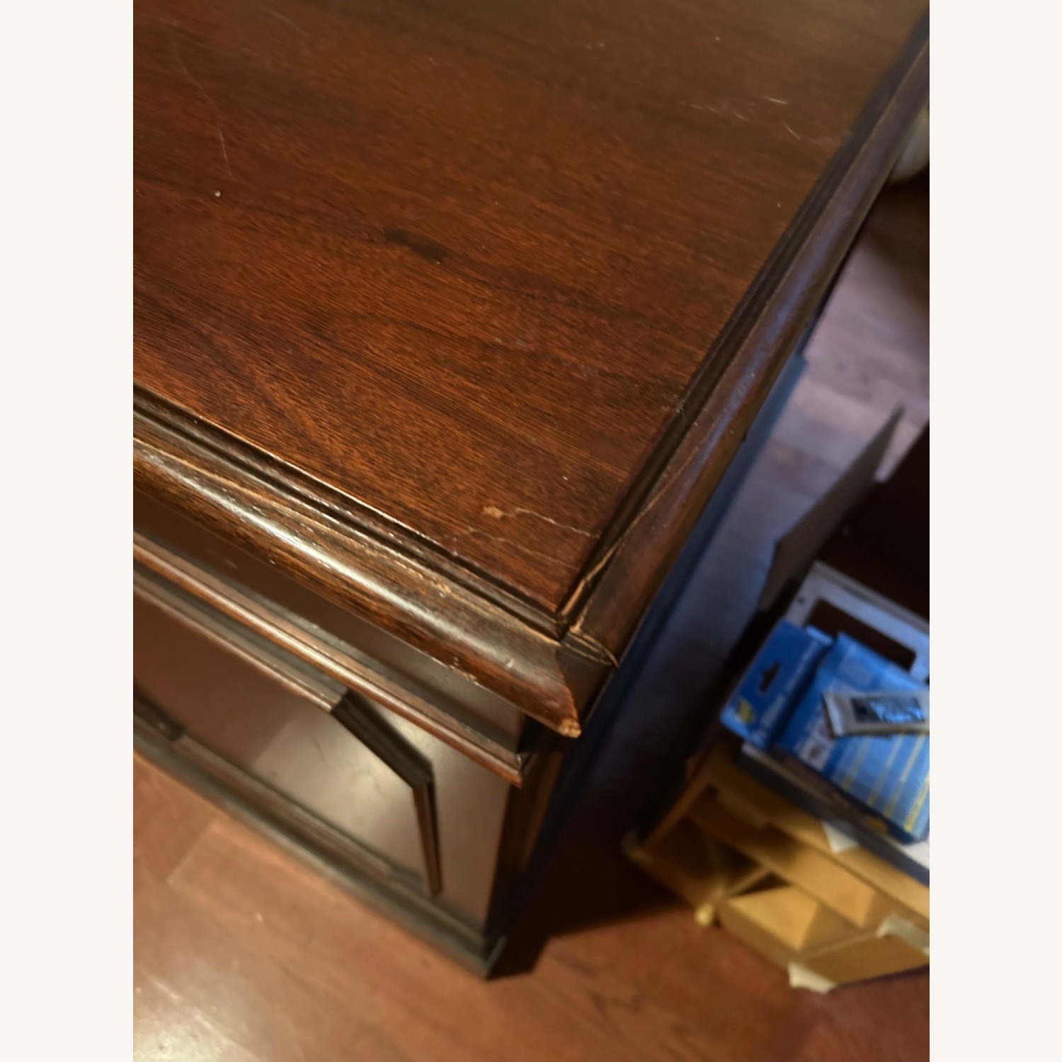 Dark Brown Desk - image-2