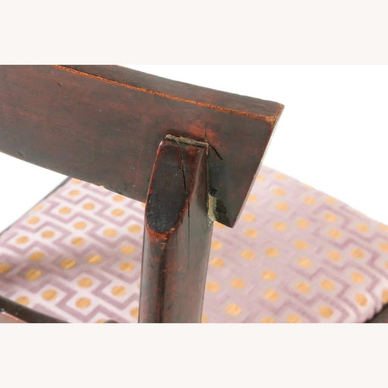 Set of Four Antique Mahogany Dining Chairs - image-4