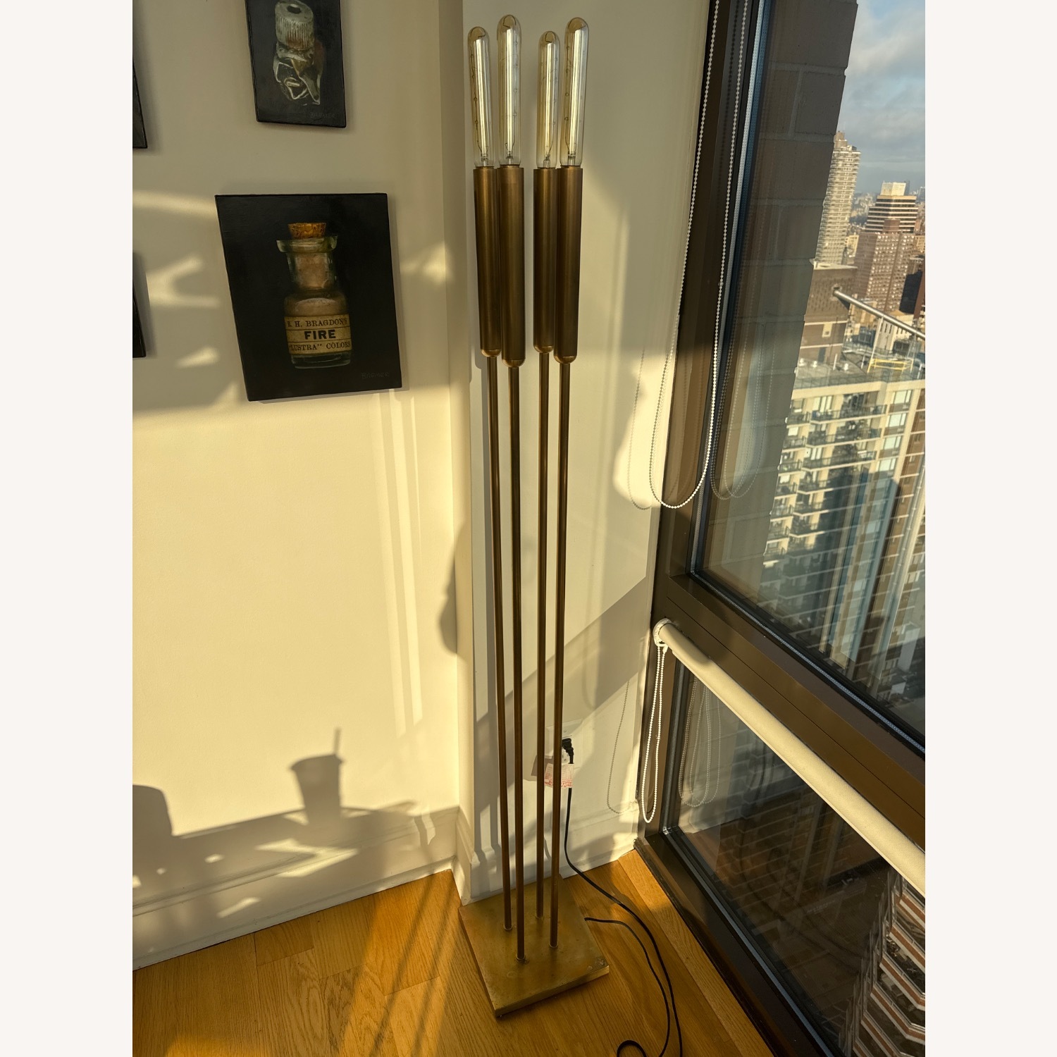 Restoration Hardware Johnathan Browning Quenouilles Floor Lamp - image-1