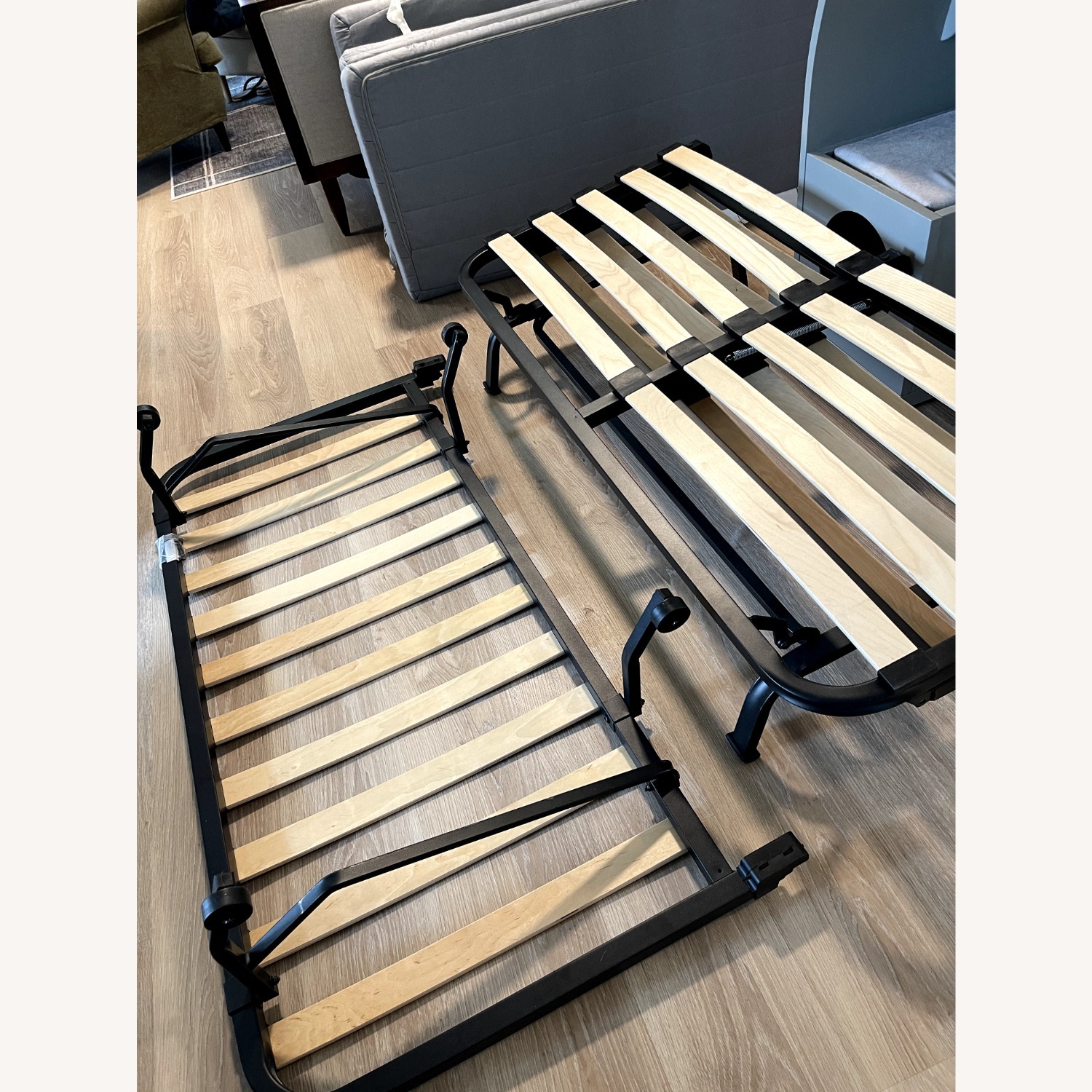 IKEA LYCKSELE LÖVÅS Sofa Bed with Cover - image-5