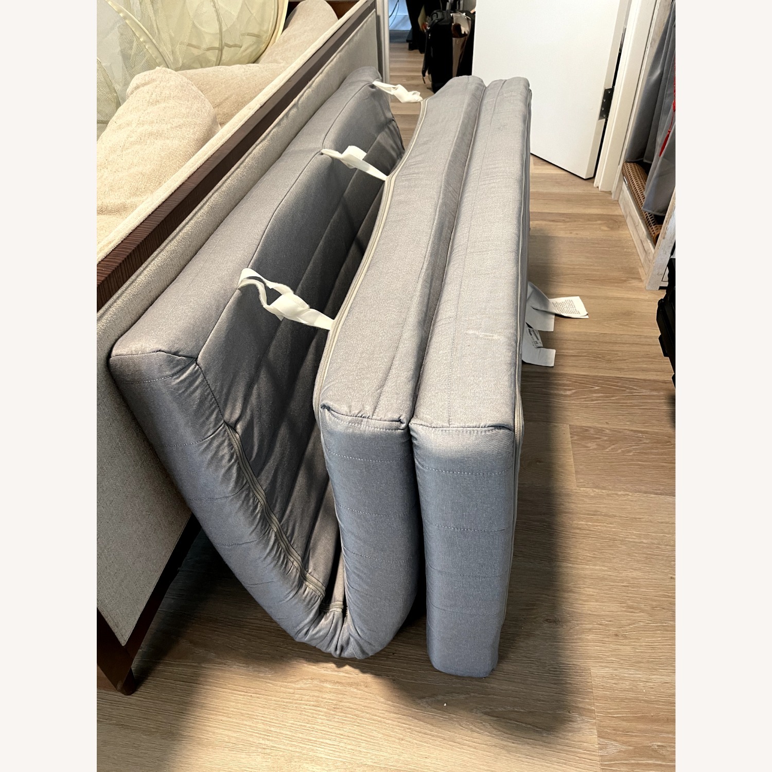 IKEA LYCKSELE LÖVÅS Sofa Bed with Cover - image-4