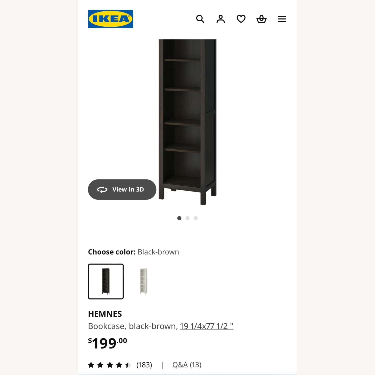 IKEA Hemnes Bookcase - image-6