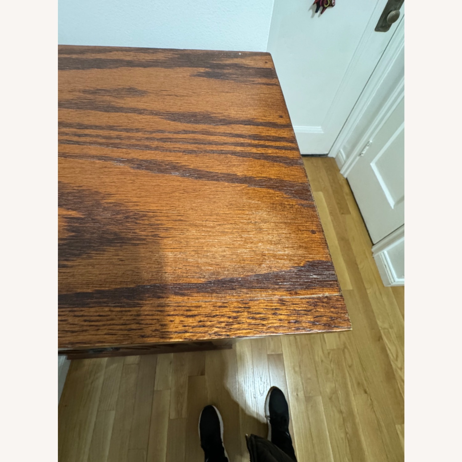 Pane Glass Door Mission Style Bookcase - image-5