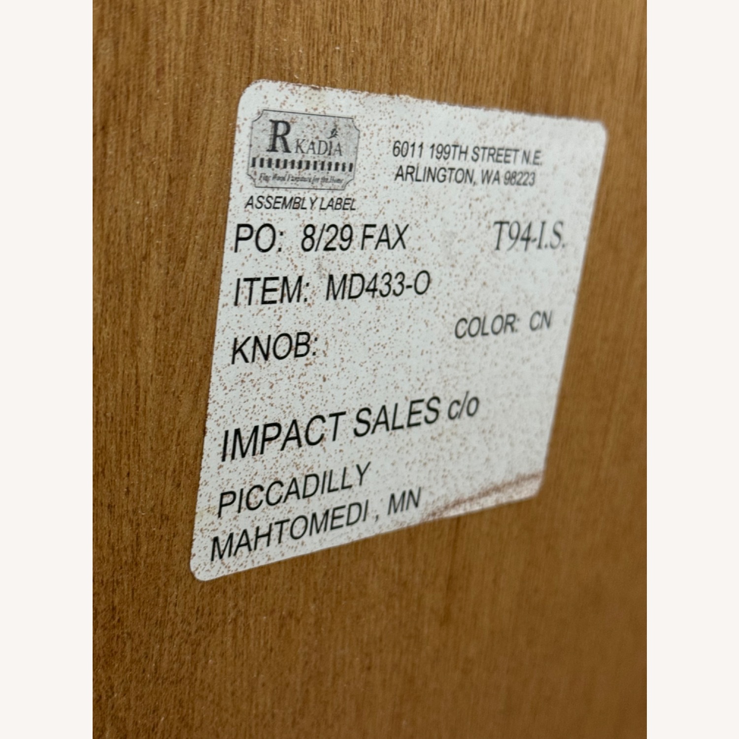 Pane Glass Door Mission Style Bookcase - image-4