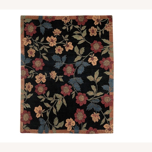Used Tufenkian Wool Carpet  8 x 10 Floral  for sale on AptDeco