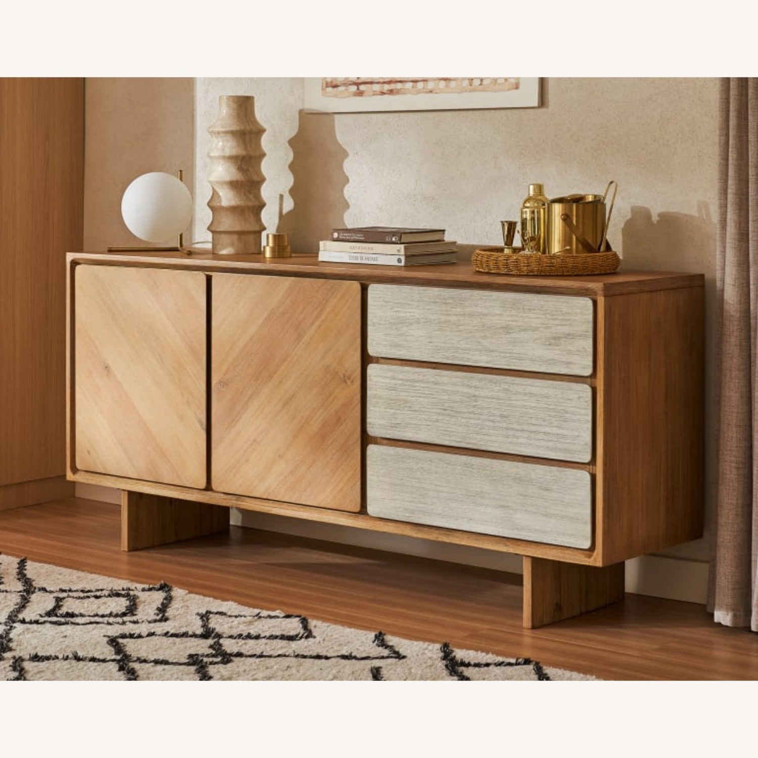 Castlery Casa Sideboard with Drawers and Storage - image-2