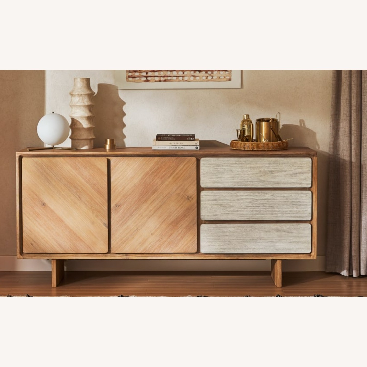Castlery Casa Sideboard with Drawers and Storage - image-1