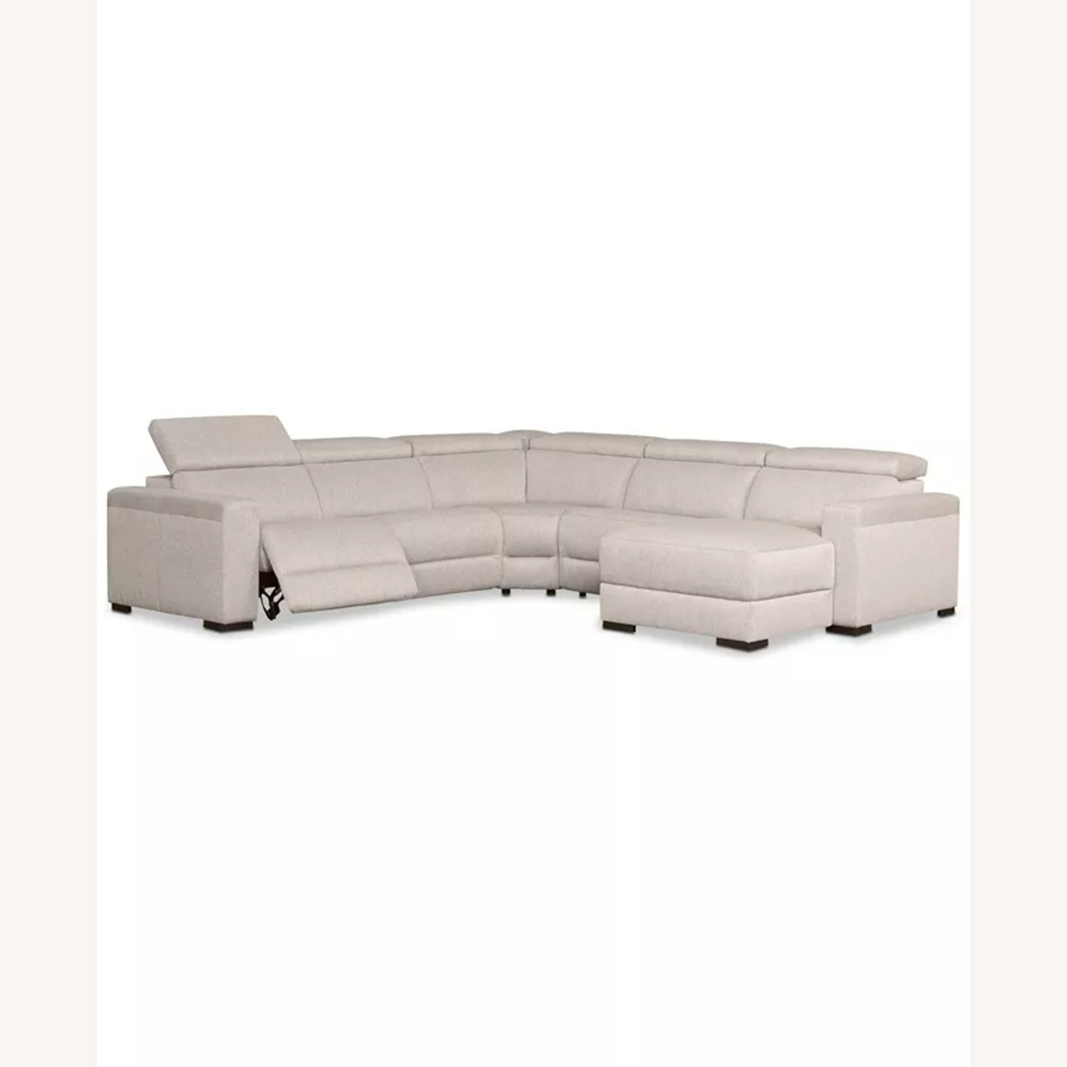 Macy's Nevio 124" 5-Pc. Fabric Sectional Sofa with Chaise - image-15