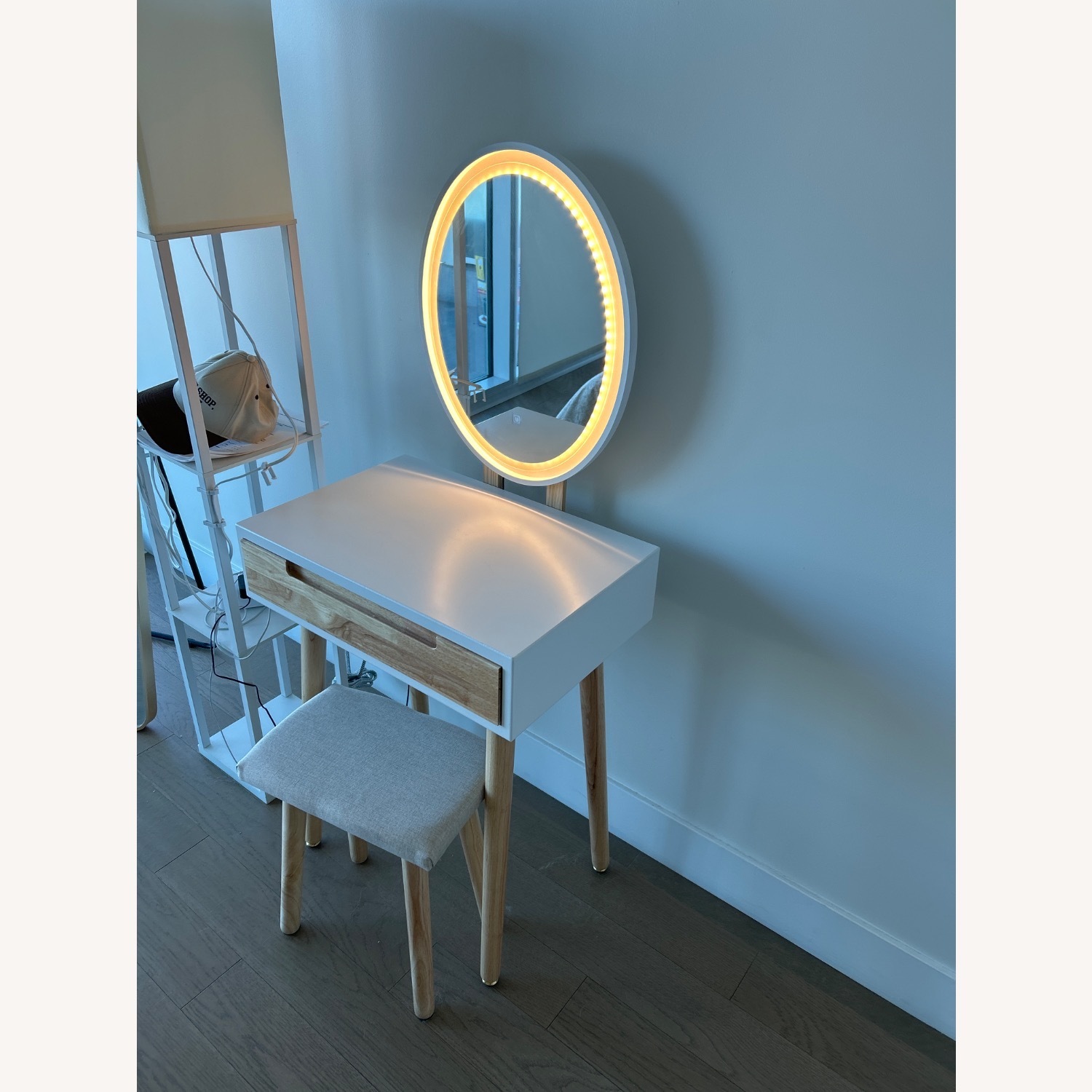 Makeup Vanity Desk with Mirror  - image-2
