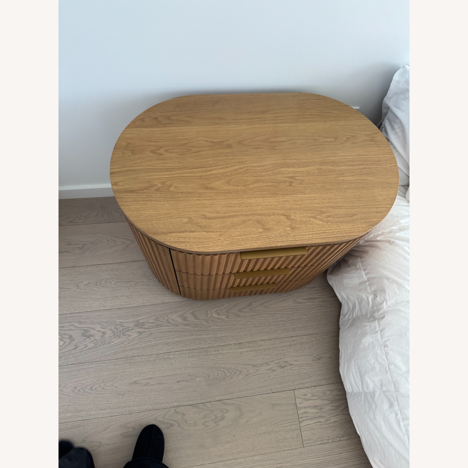 Restoration Hardware Byron Closed Nightstands 32 inch - image-3