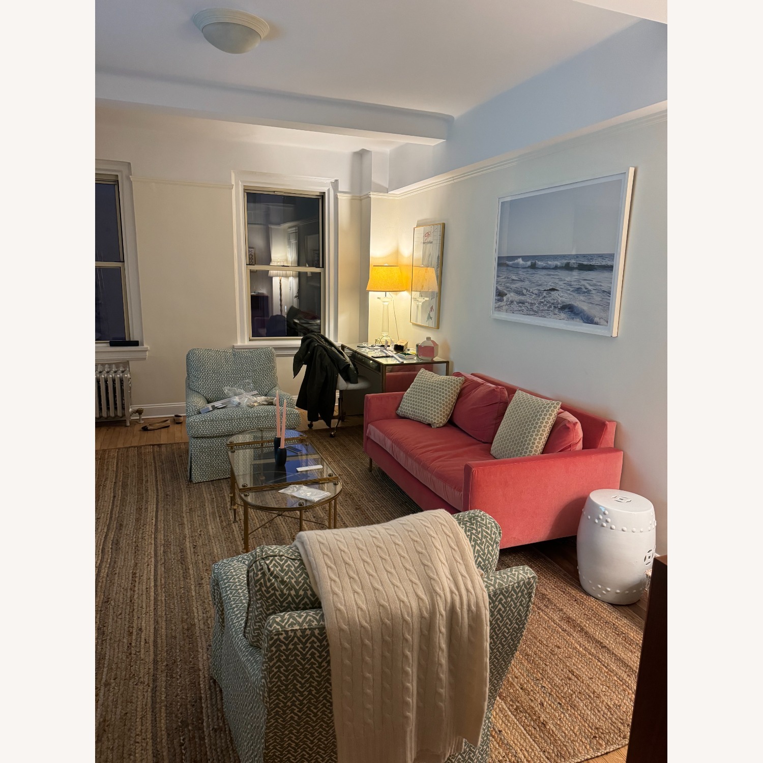 ABC Carpet & Home Soho Velvet Loveseat  - image-3