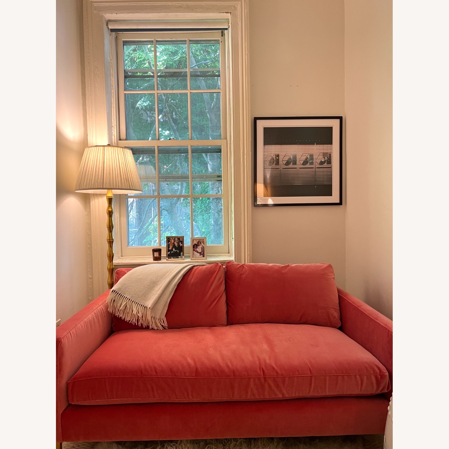 ABC Carpet & Home Soho Velvet Loveseat  - image-1