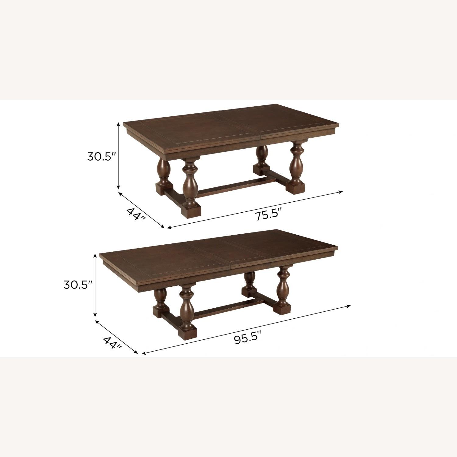 Raymour & Flanigan Halloran Dining Table - image-1