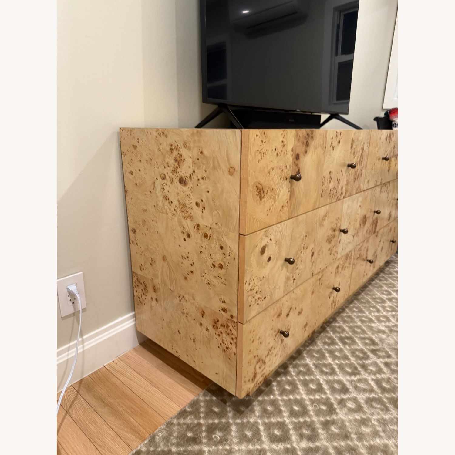 West Elm Burl 6-Drawer Dresser (60") - image-2
