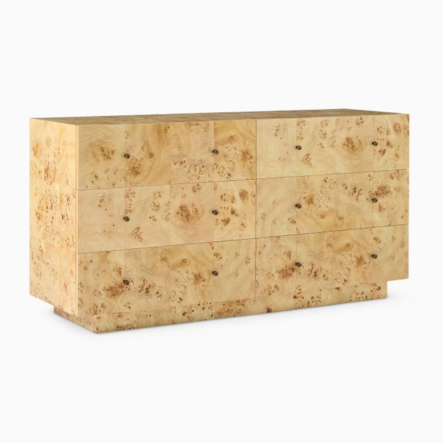 West Elm Burl 6-Drawer Dresser (60") - image-4