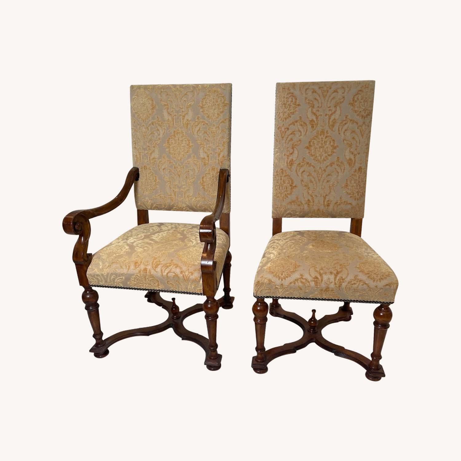 Louis XIV French Dining Chairs Set - image-0