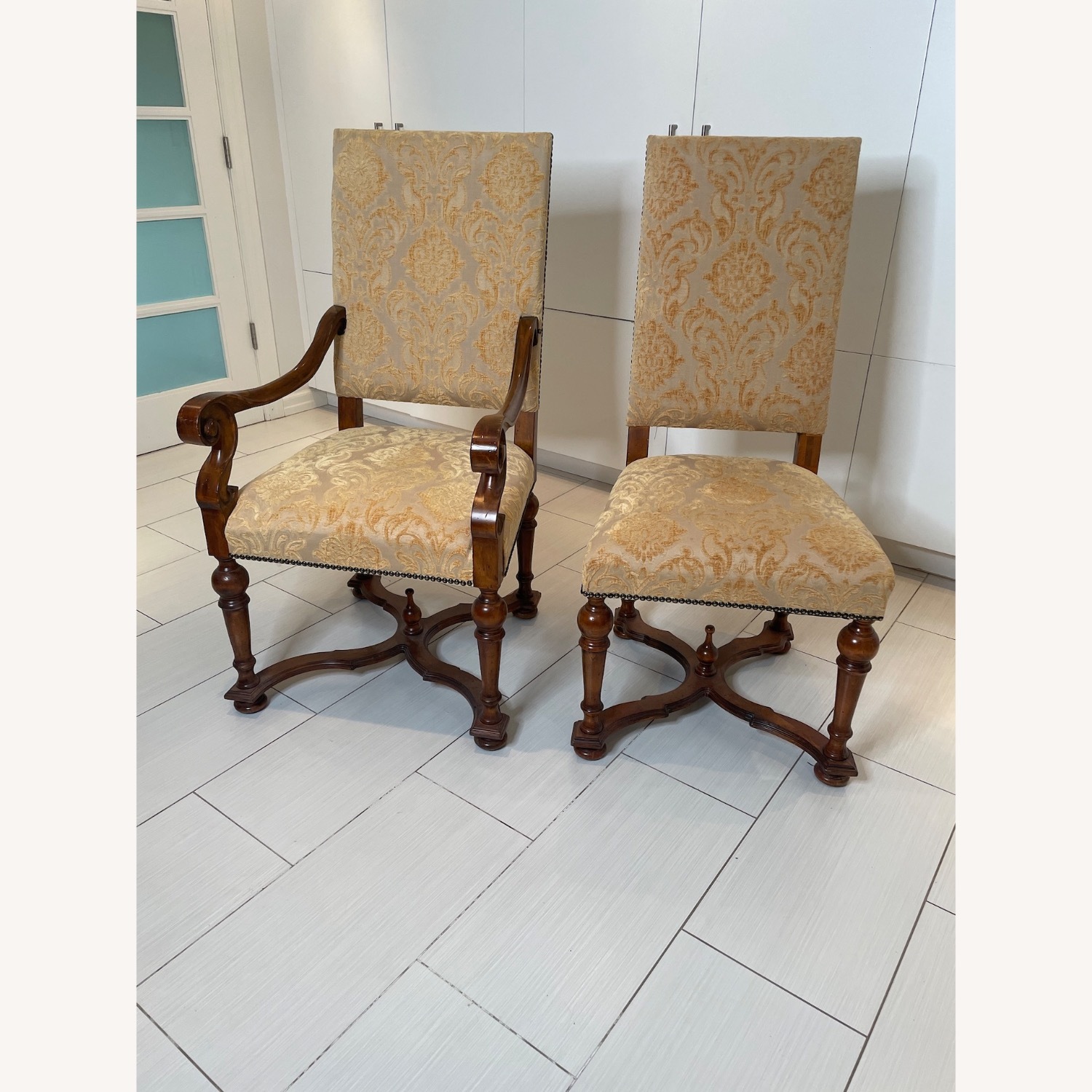 Louis XIV French Dining Chairs Set - image-1