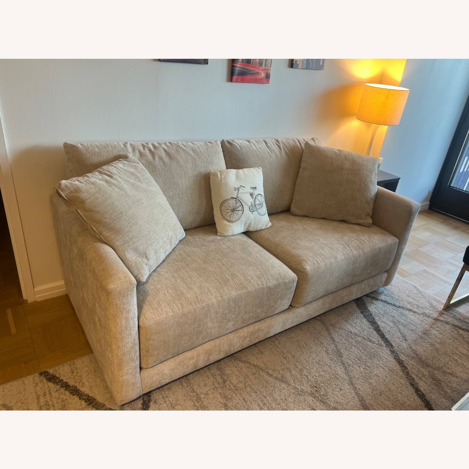 Crate & Barrel Gather Apartment Sofa - image-5