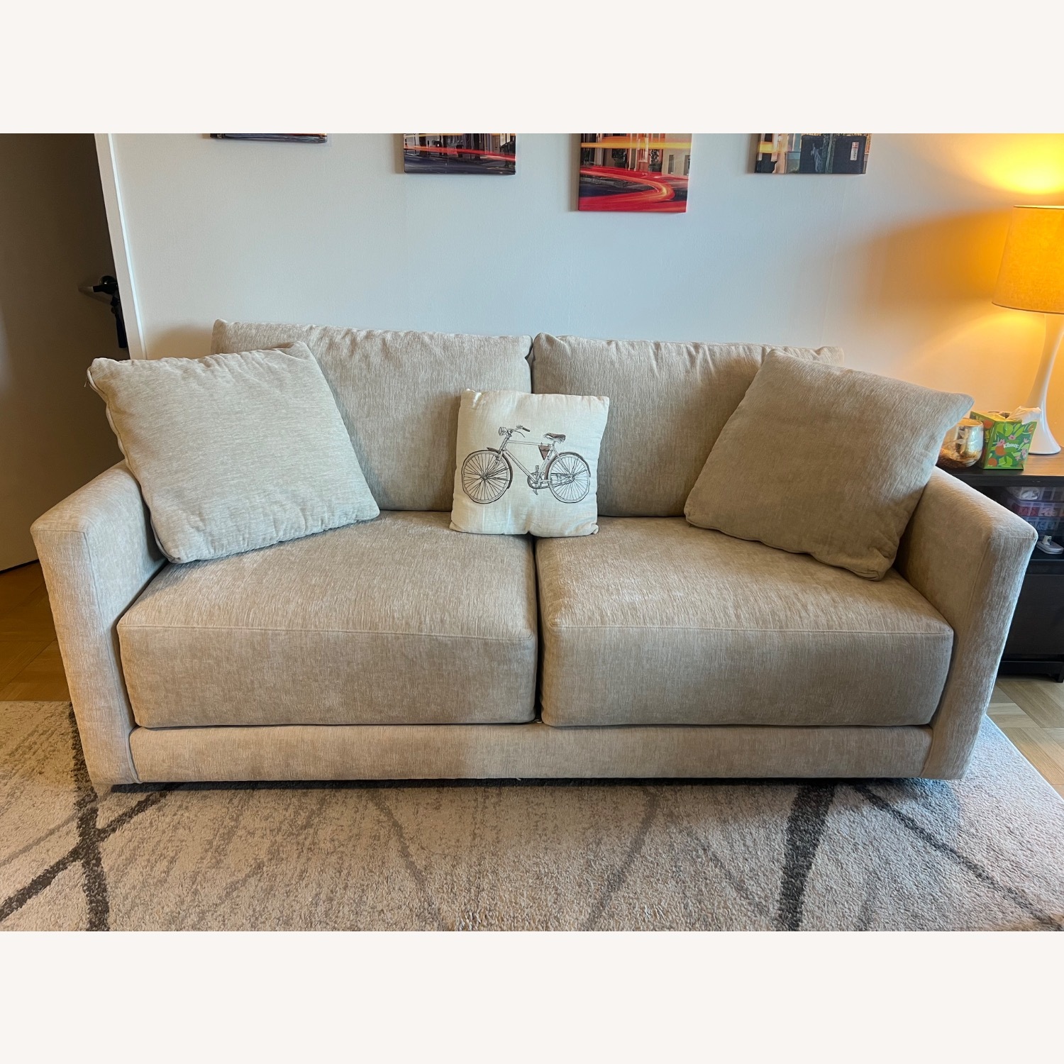 Crate & Barrel Gather Apartment Sofa - image-4