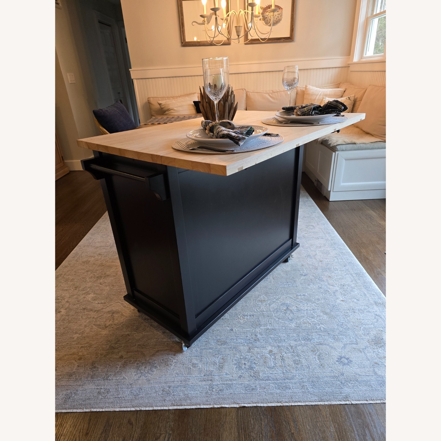 Crate & Barrel Belmont Kitchen Island - image-7