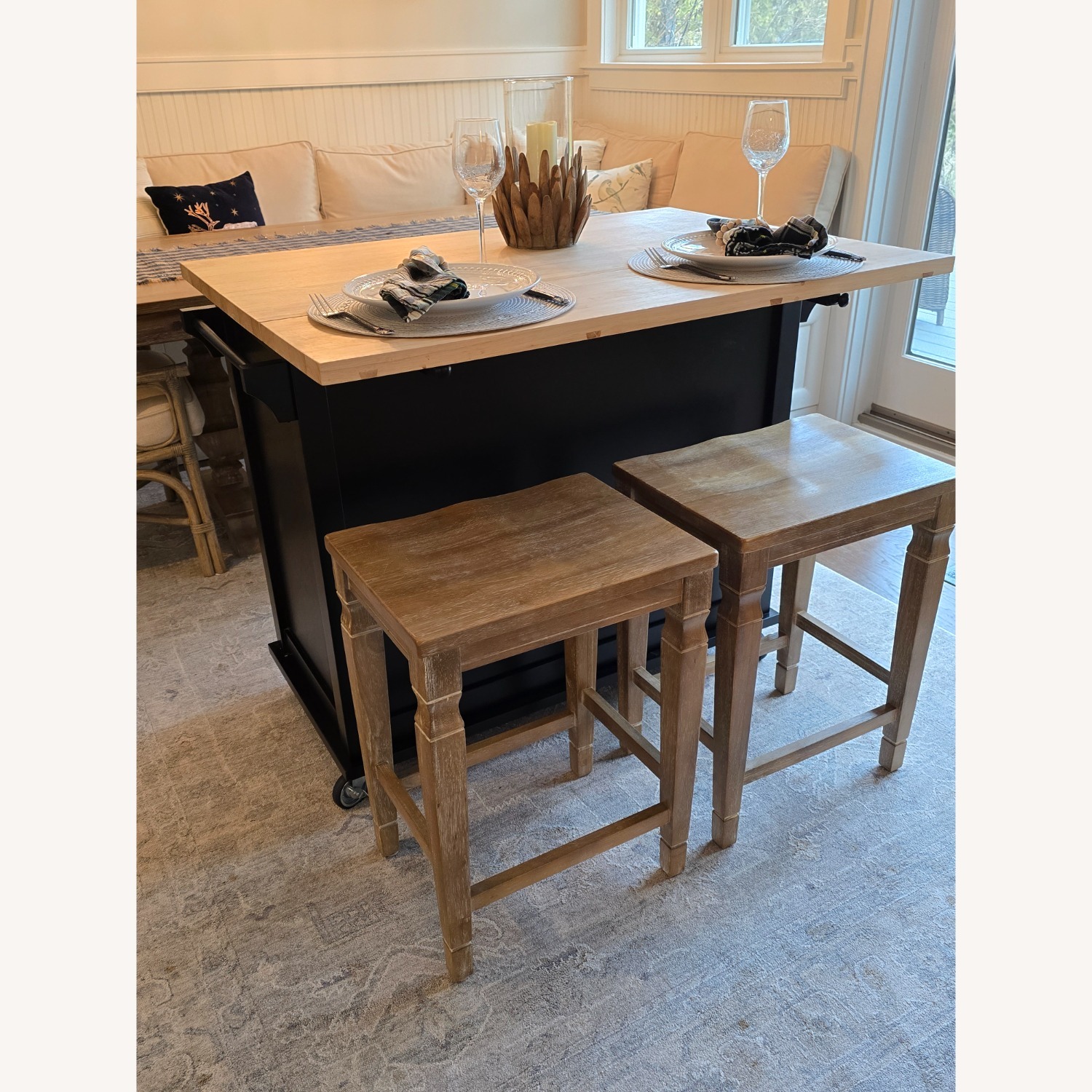 Crate & Barrel Belmont Kitchen Island - image-6