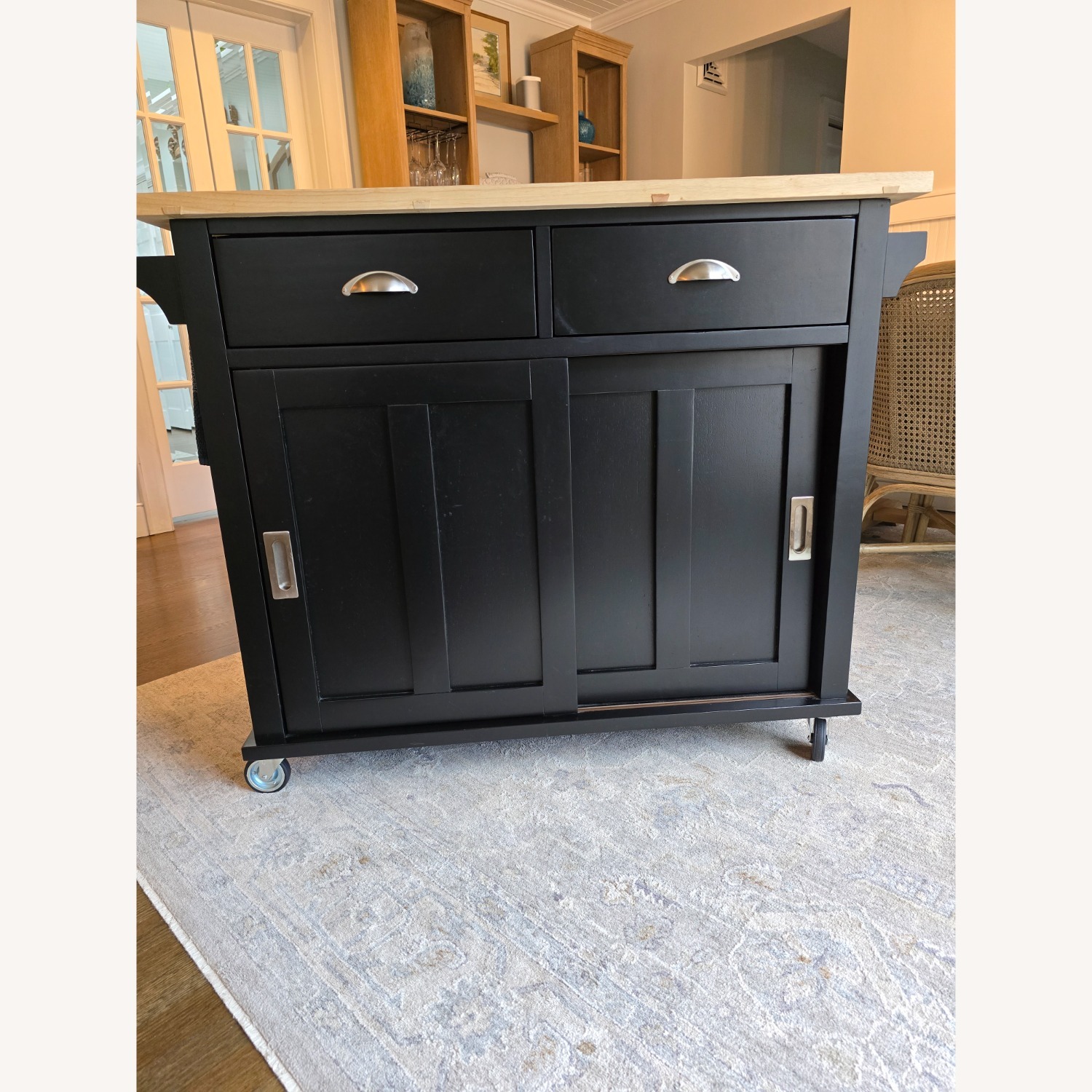 Crate & Barrel Belmont Kitchen Island - image-8