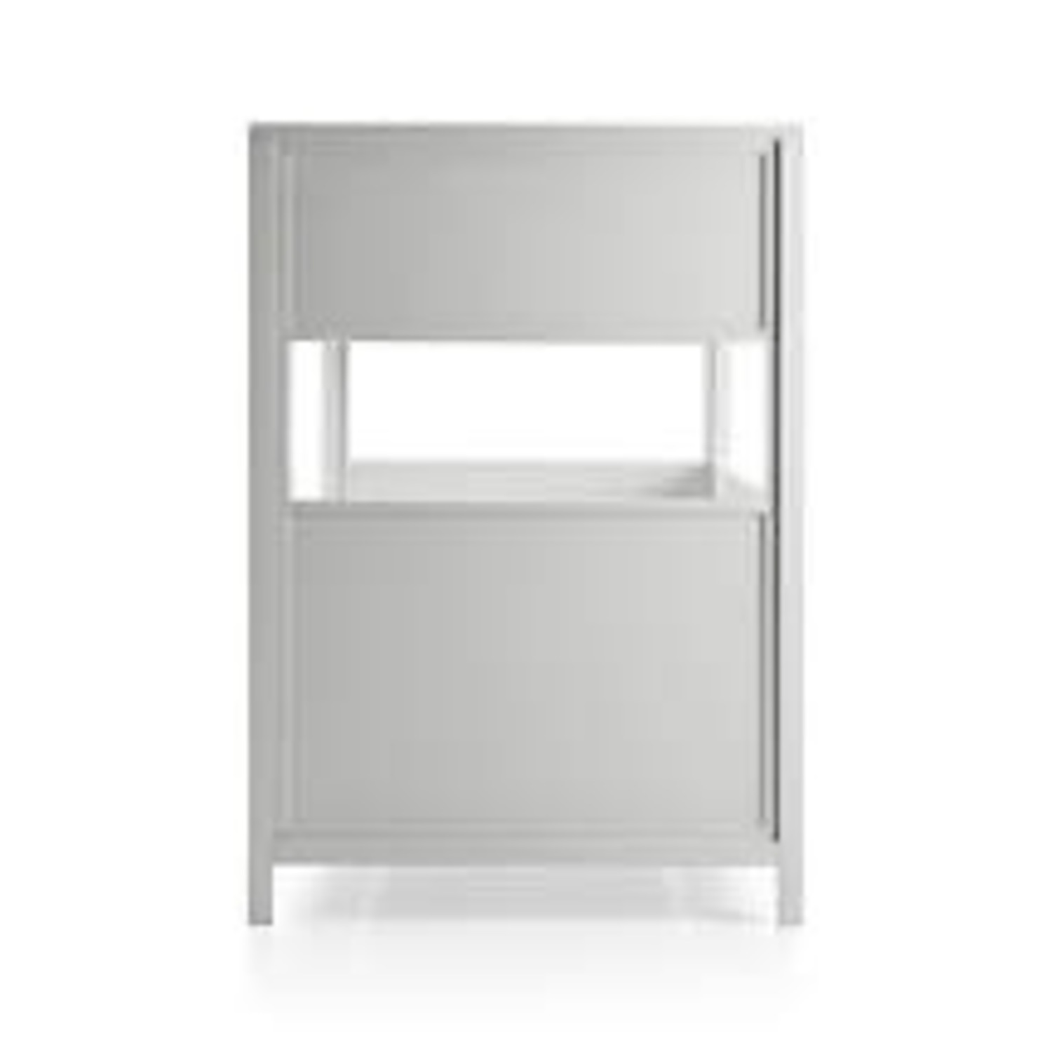 Crate & Barrel Small Space Twin Bunk Bed Gray - image-2