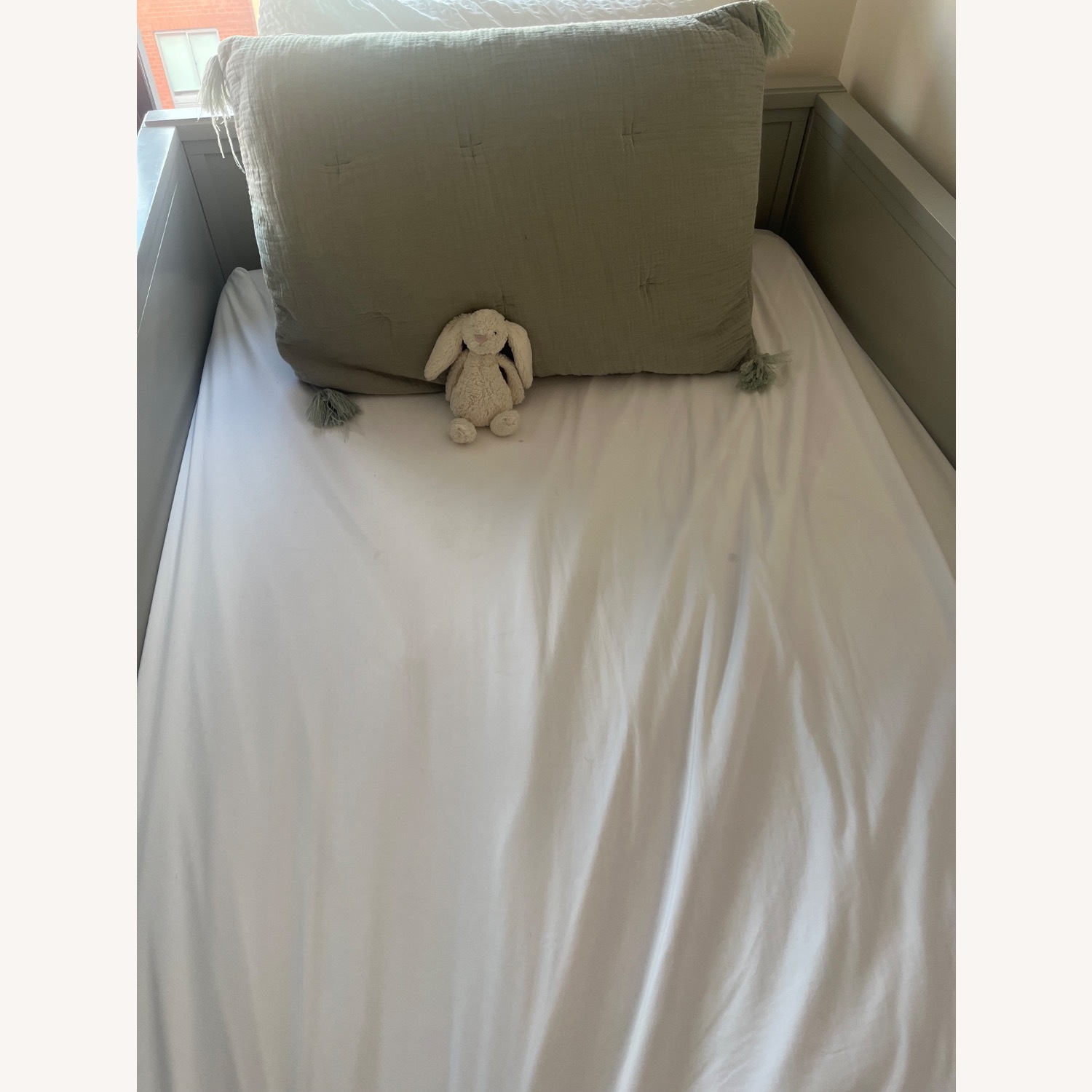 Crate & Barrel Small Space Twin Bunk Bed Gray - image-15