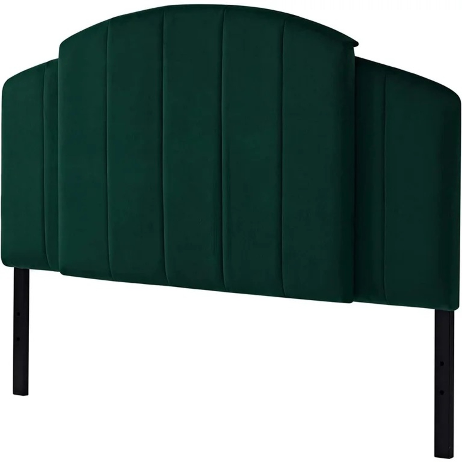 Green Velvet  Headboard  - image-1