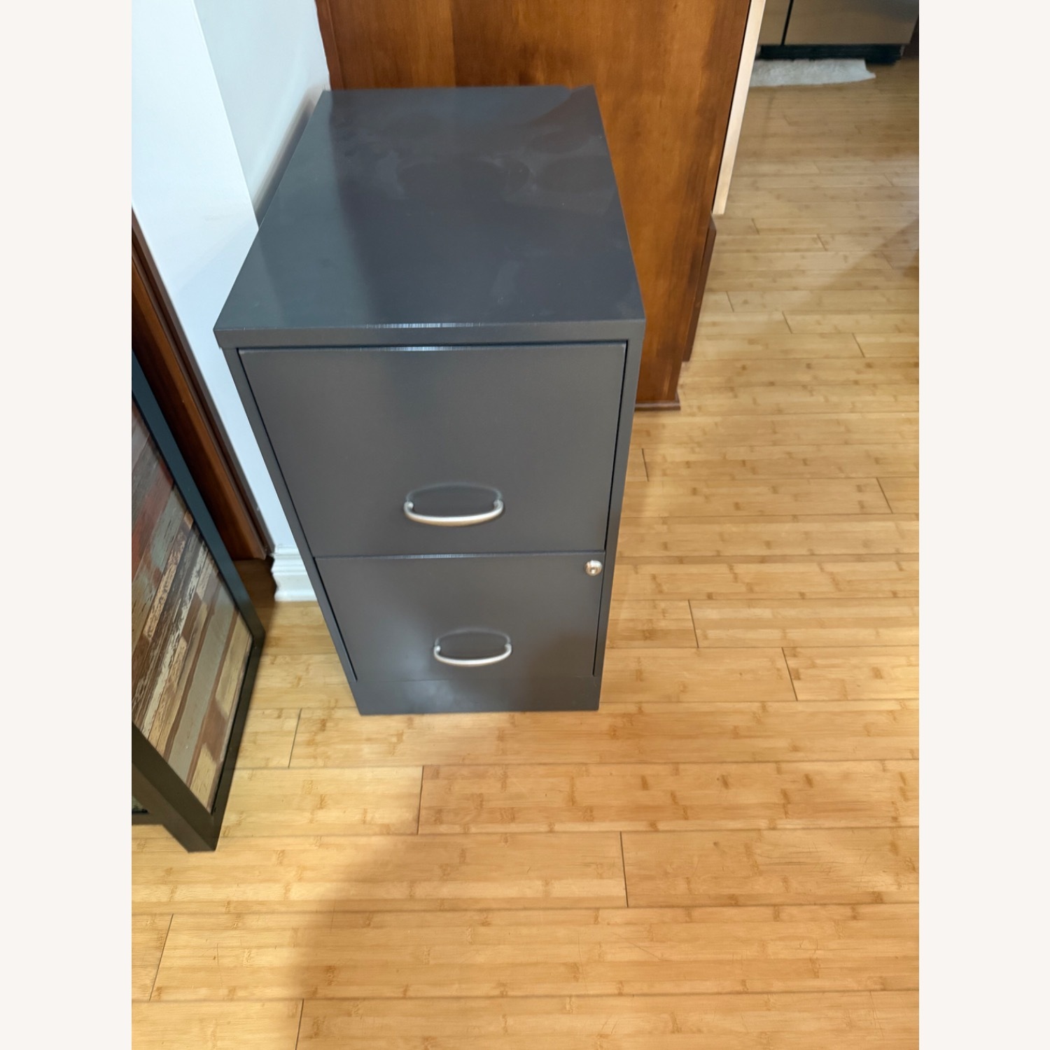 2 Drawer Office Filing Cabinet - image-1