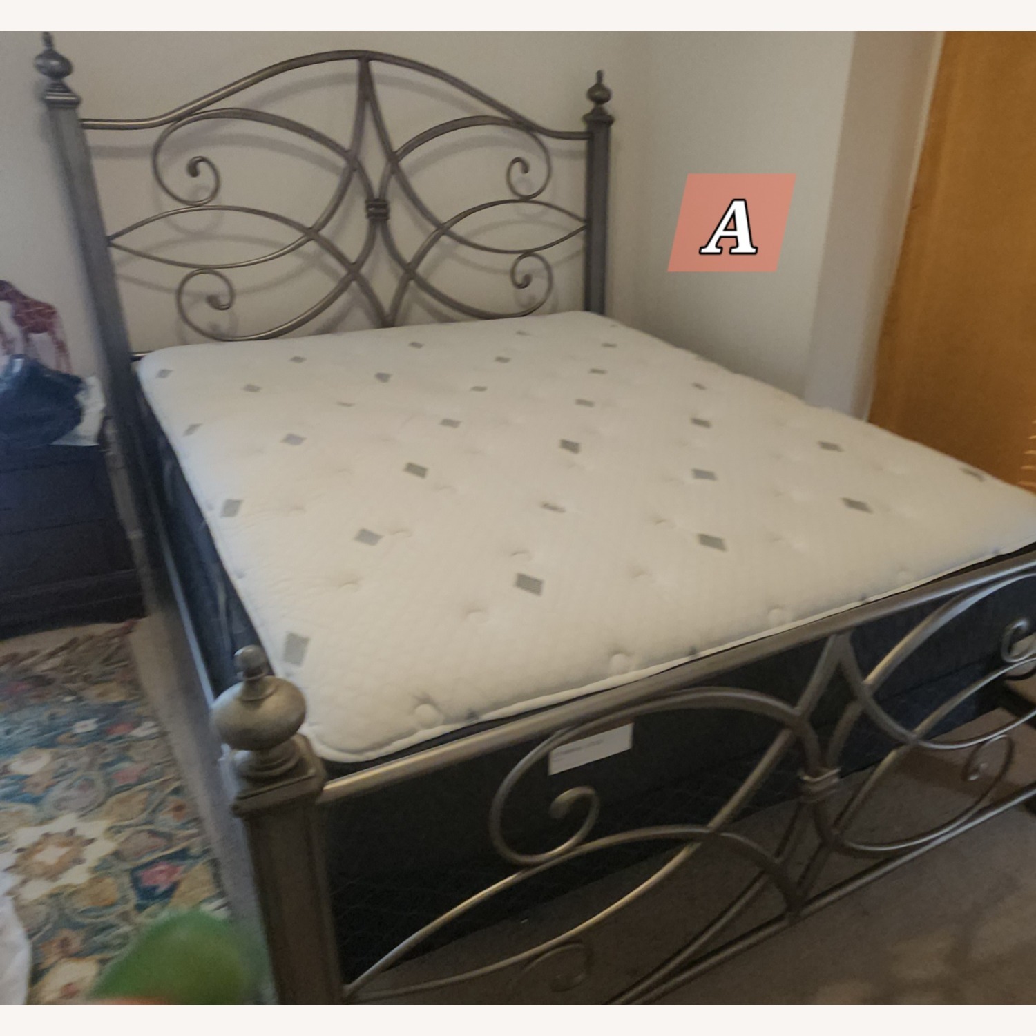 Solid Brass Bed - image-1