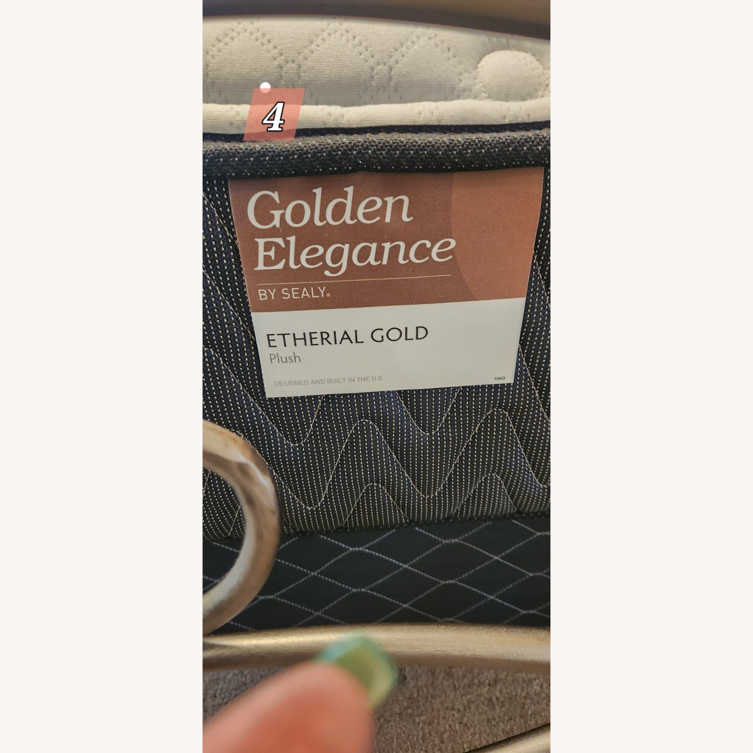 Solid Brass Bed - image-5