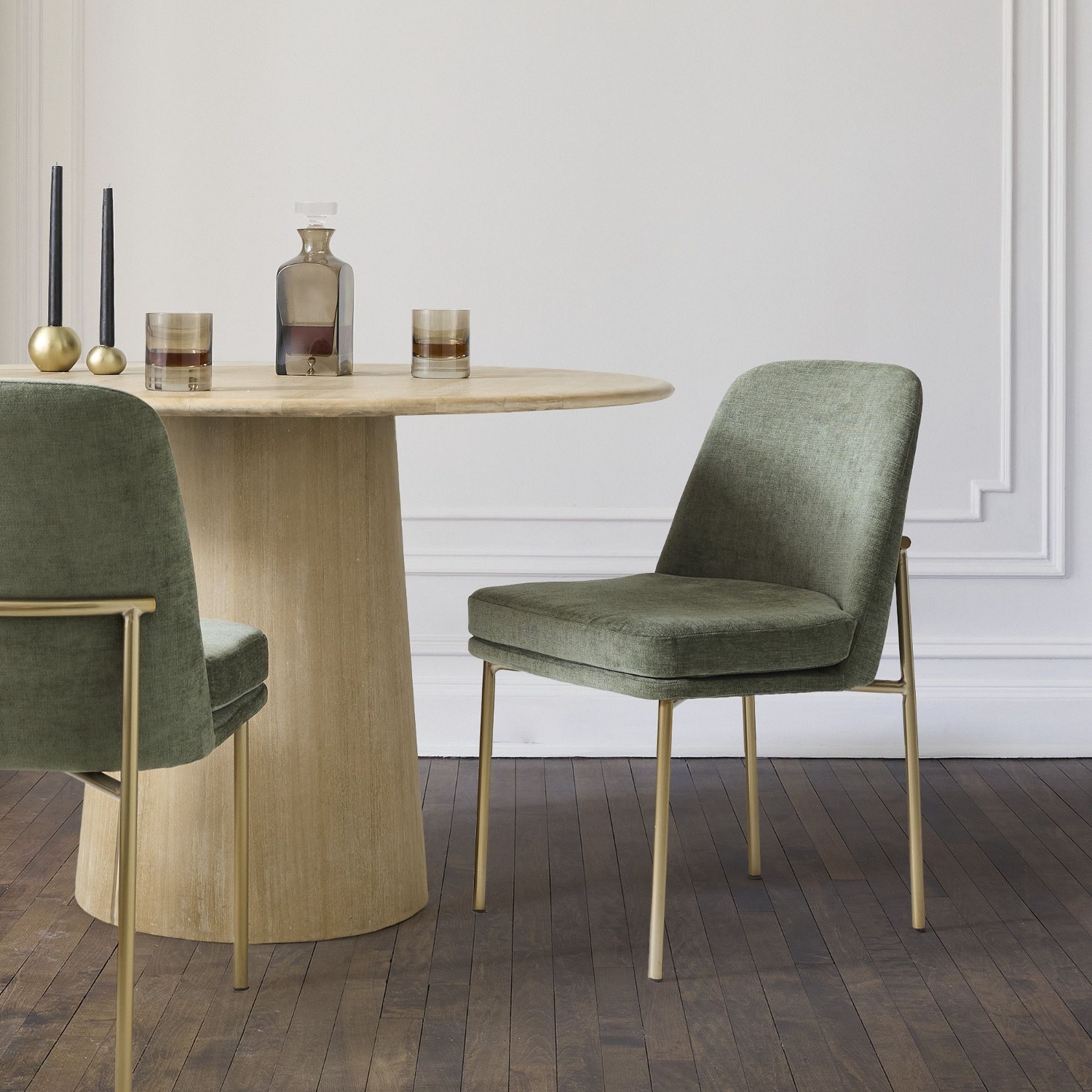 West Elm Anton Round Pedestal Dining Table - image-2